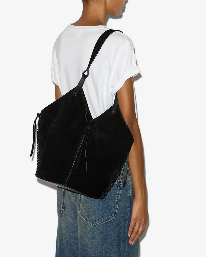 ISABEL MARANT Tampa Shoulder Bag in Black