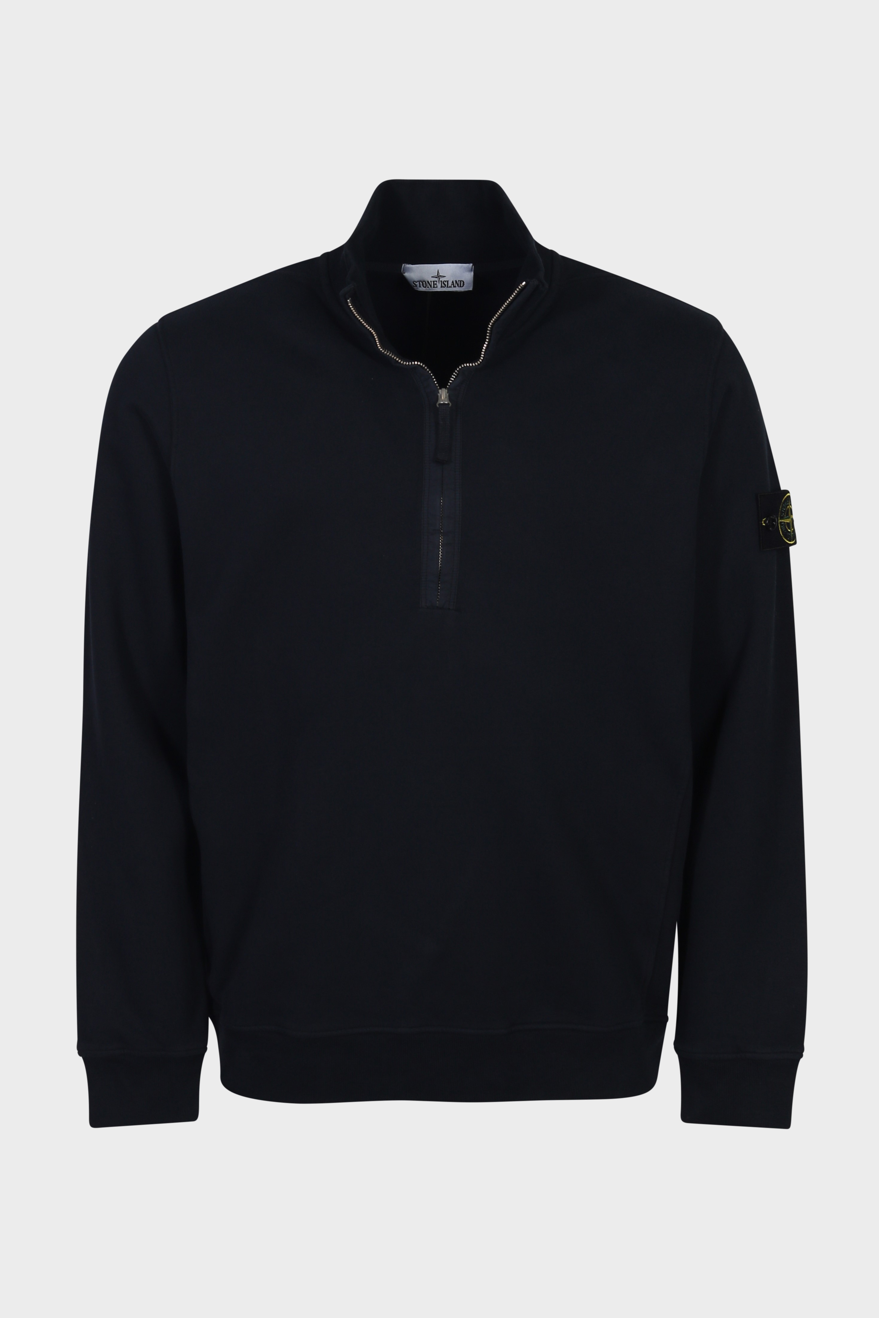 STONE ISLAND Half Zip Sweatshirt in Navy