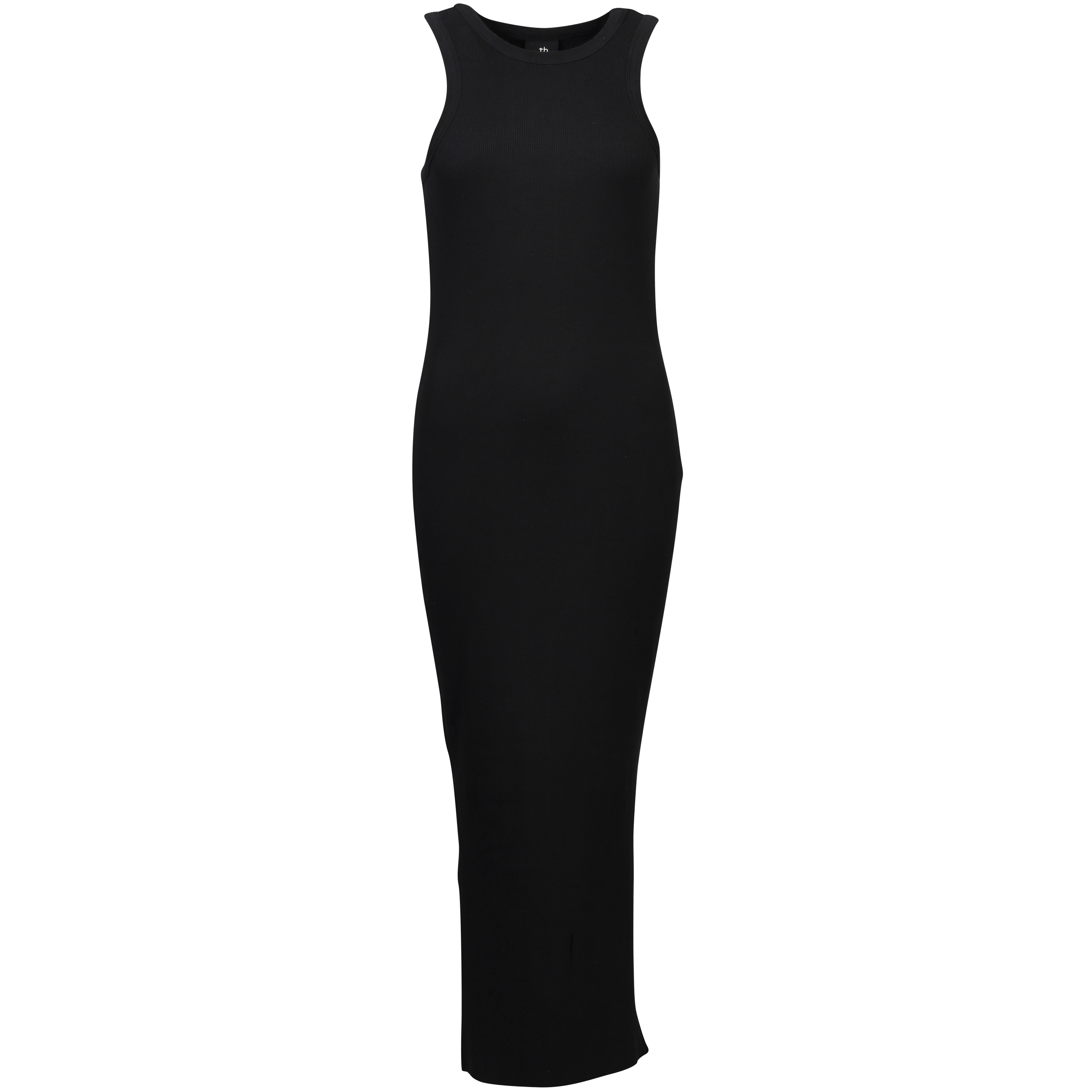 Thom Krom Rib Tank Dress in Black