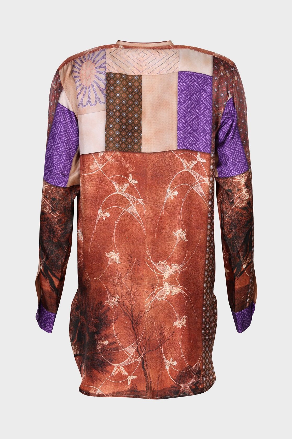 PIERRE-LOUIS MASCIA Long Silk Shirt