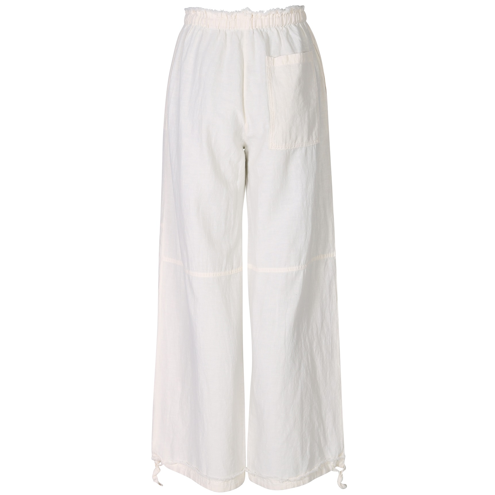 ACNE STUDIOS Cotton/Linen Pant in Warm White 36