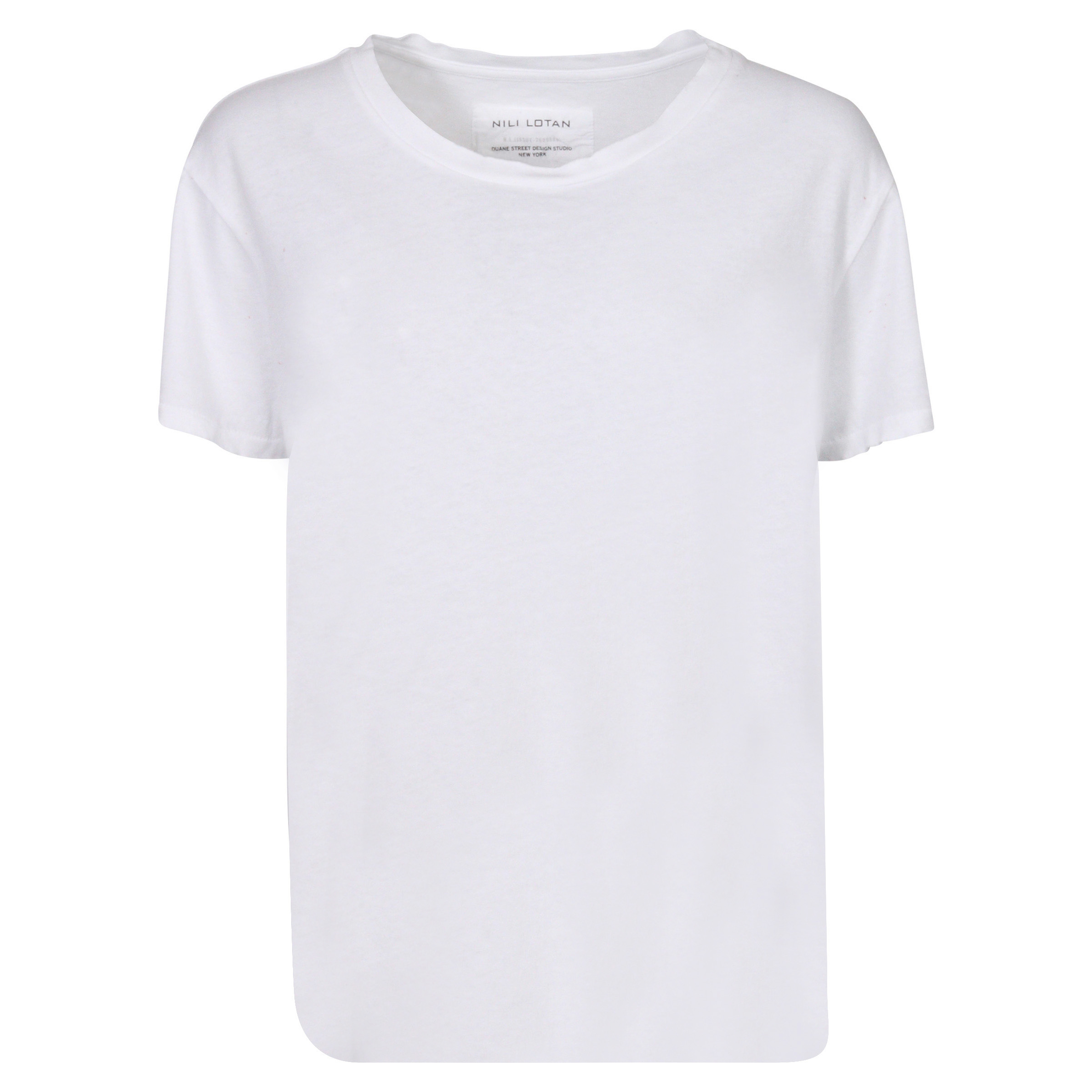 NILI LOTAN Brady T-Shirt in White