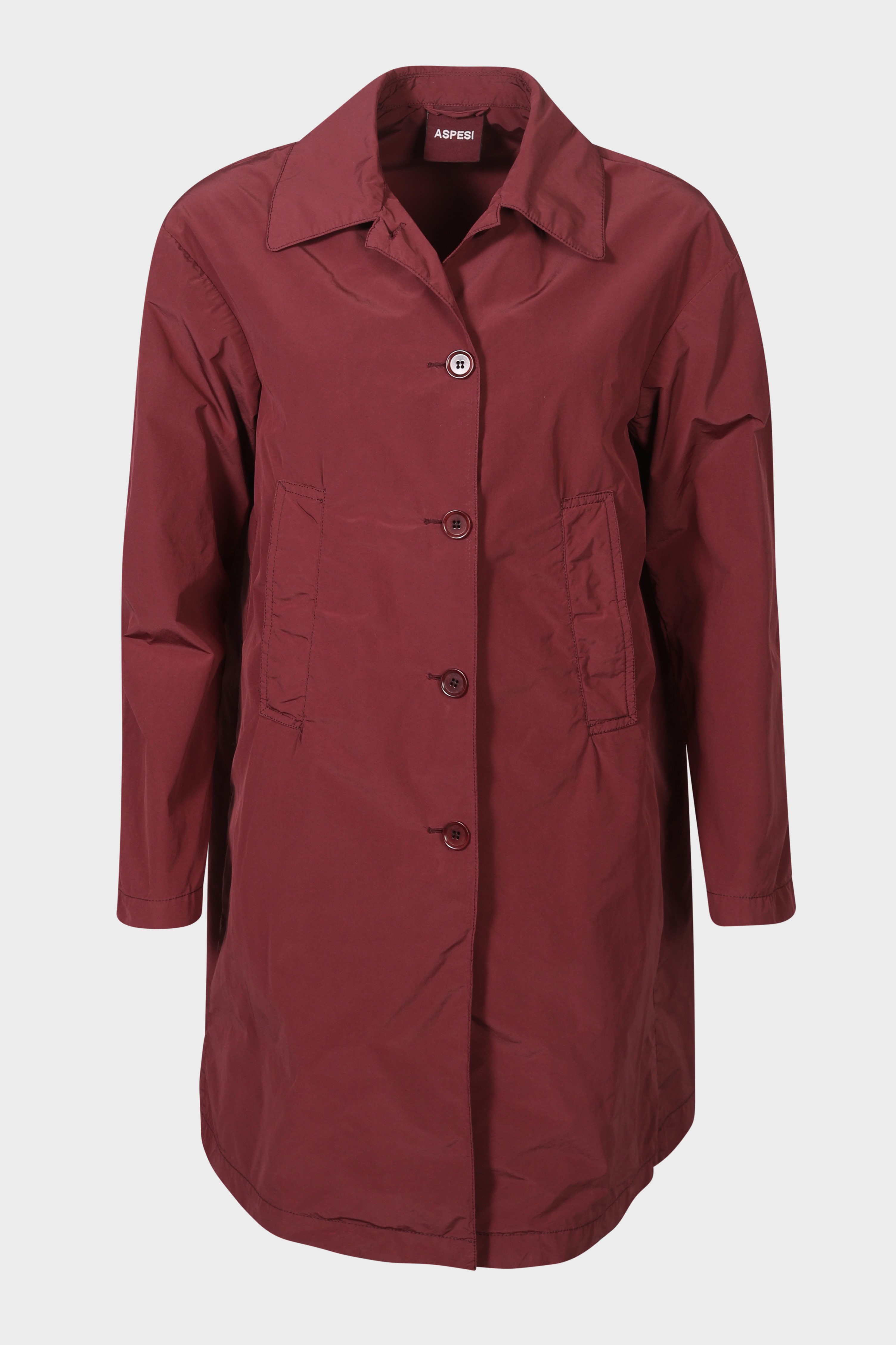 ASPESI Sherley Coat in Bordeaux S