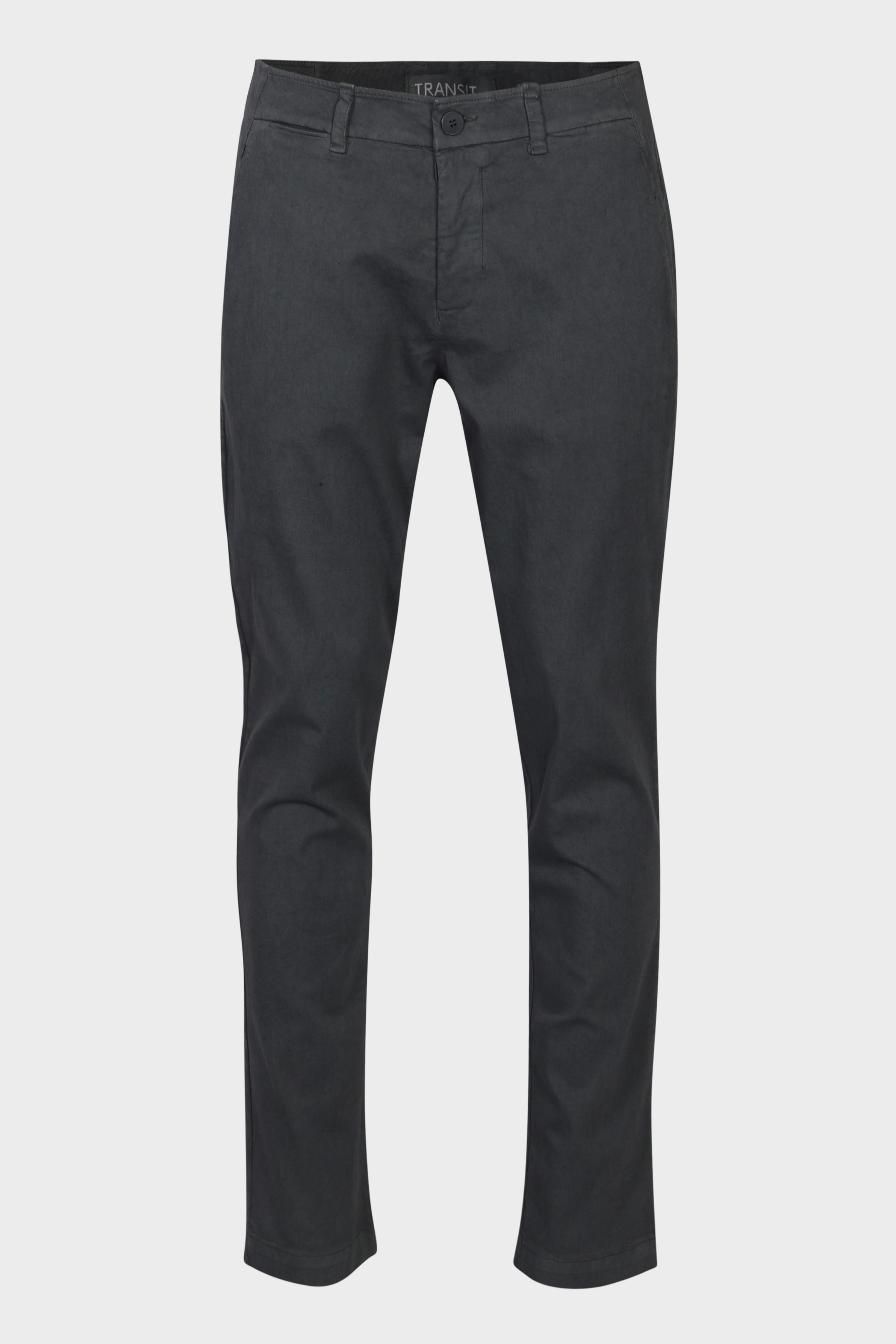 TRANSIT UOMO Cotton Stretch Pant in Dark Grey XL