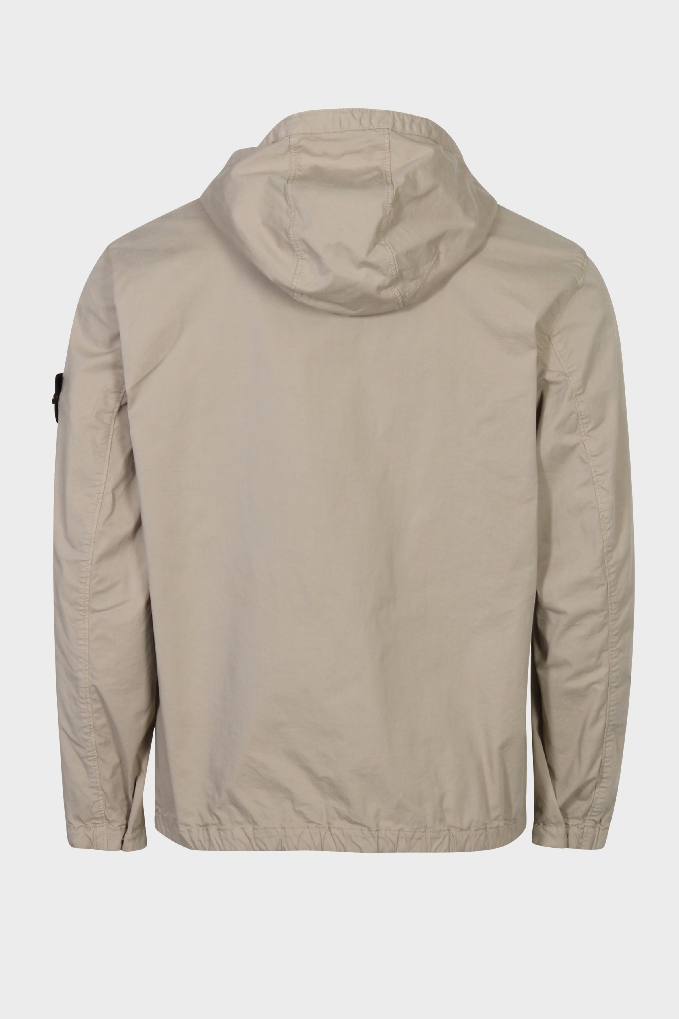 STONE ISLAND Supima® Cotton Twill Jacket in Beige S