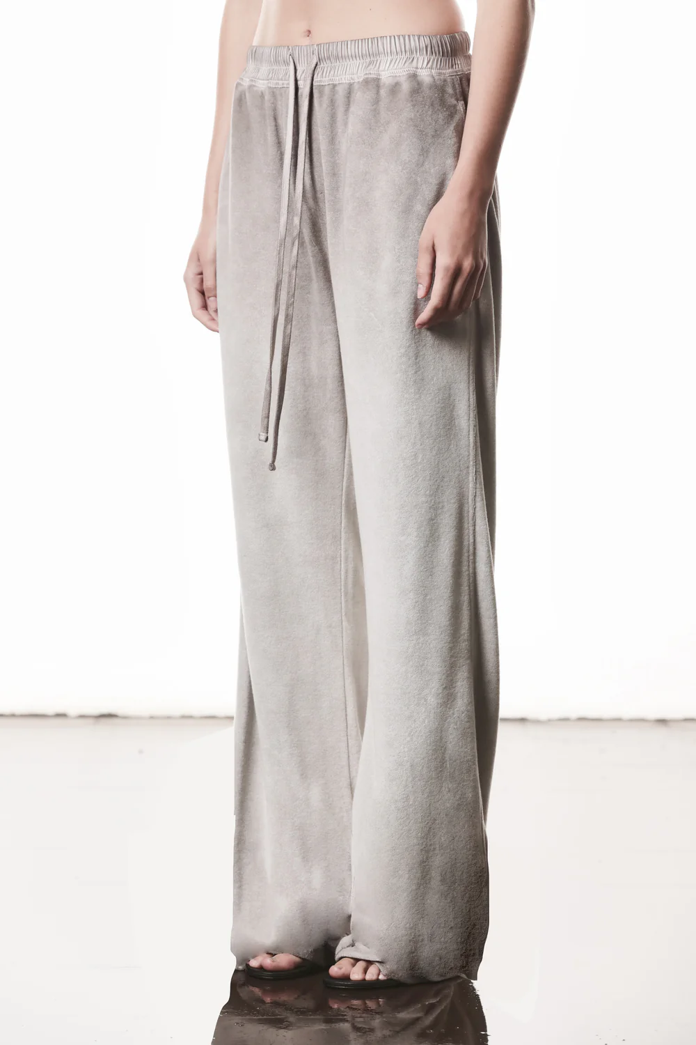 THOM KROM Terry Sweatpant in Cold Dye Stone