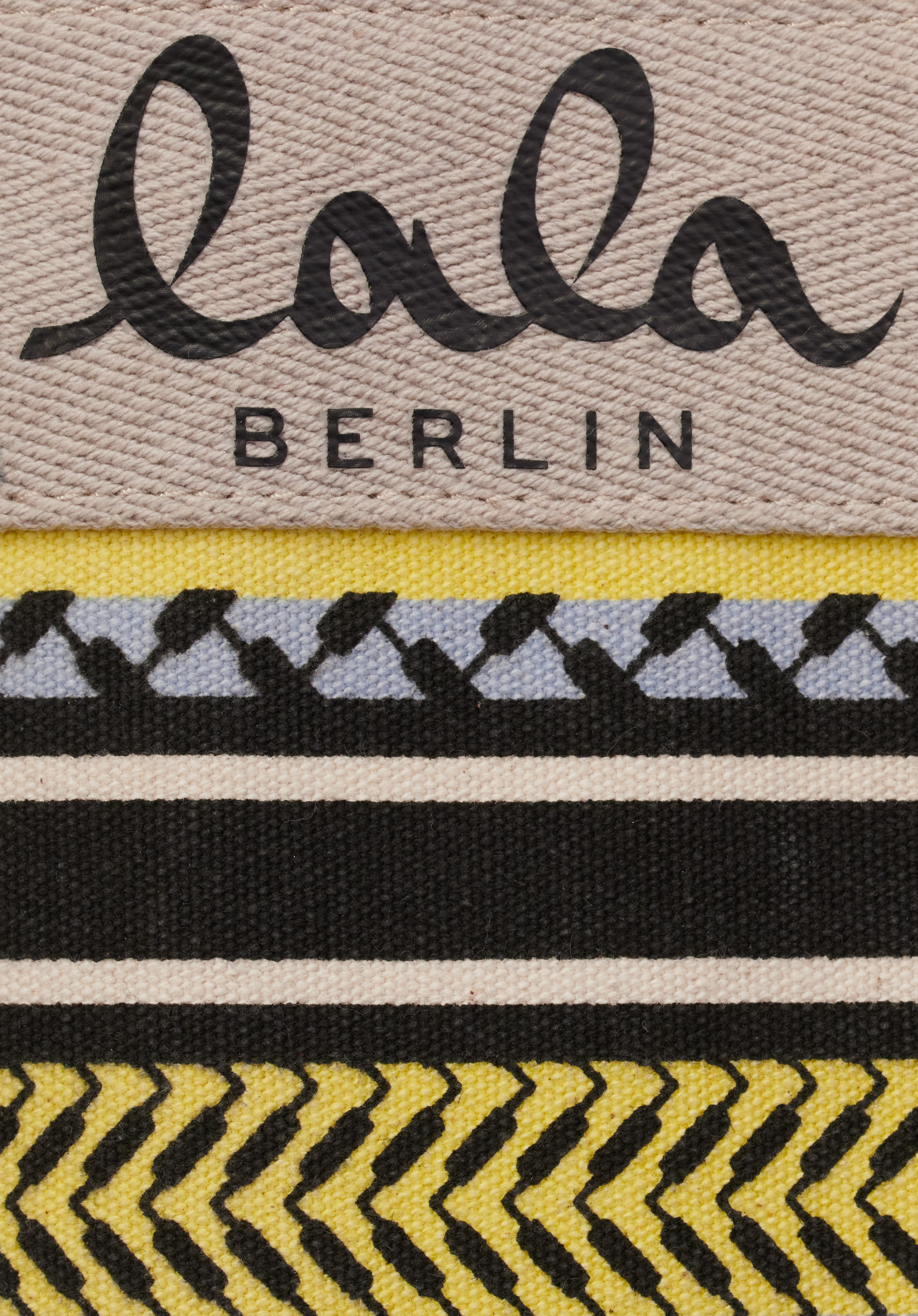 Lala Berlin Muriel Big Bag Blue x Lime