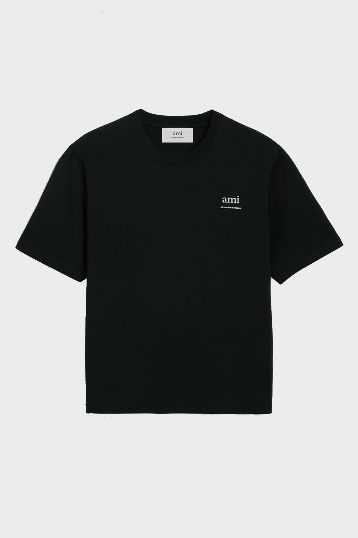 AMI PARIS Alexandre Mattuissi Boxy Fit T-Shirt in Black XL