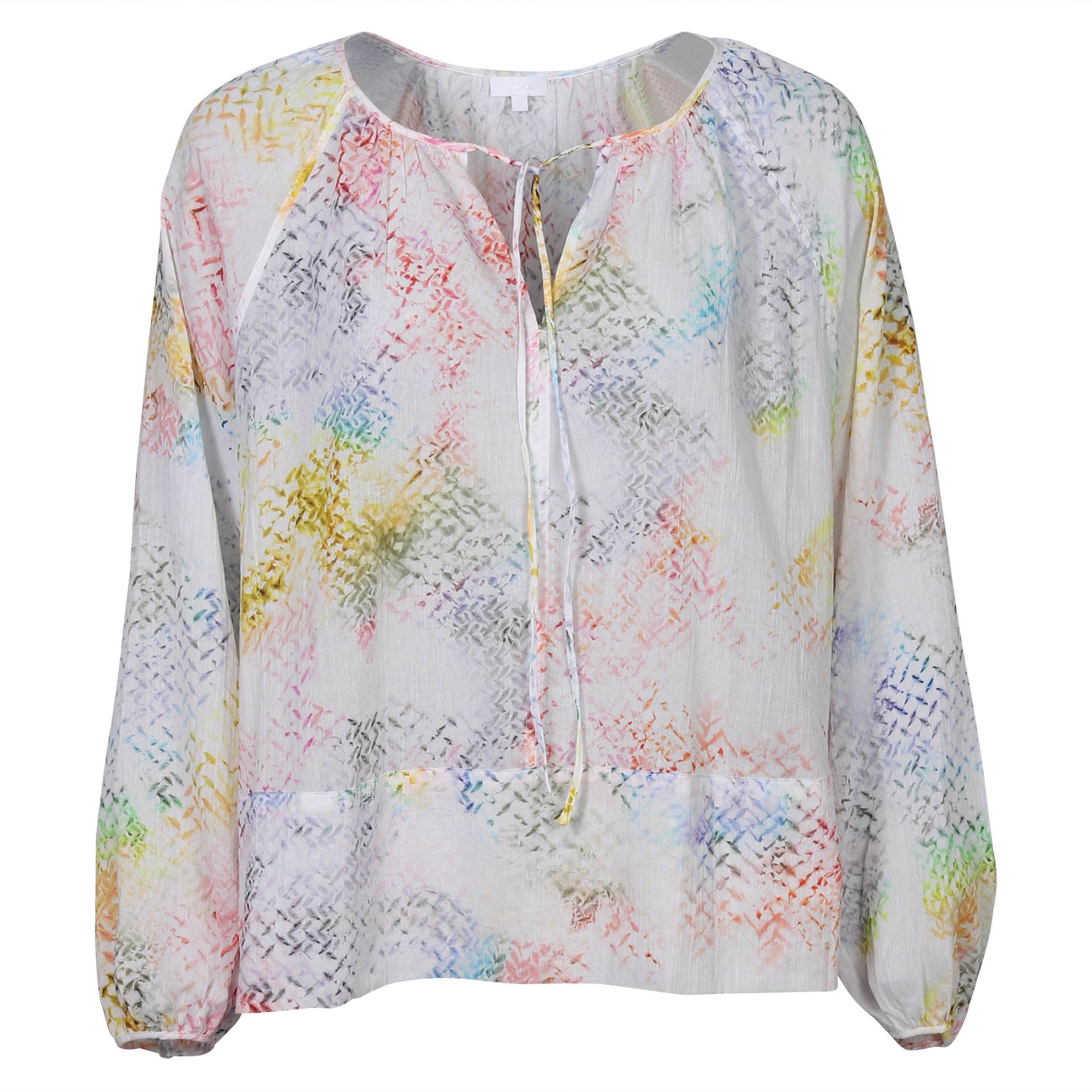 Lala Berlin Blouse Binia Rainbow Kufiya