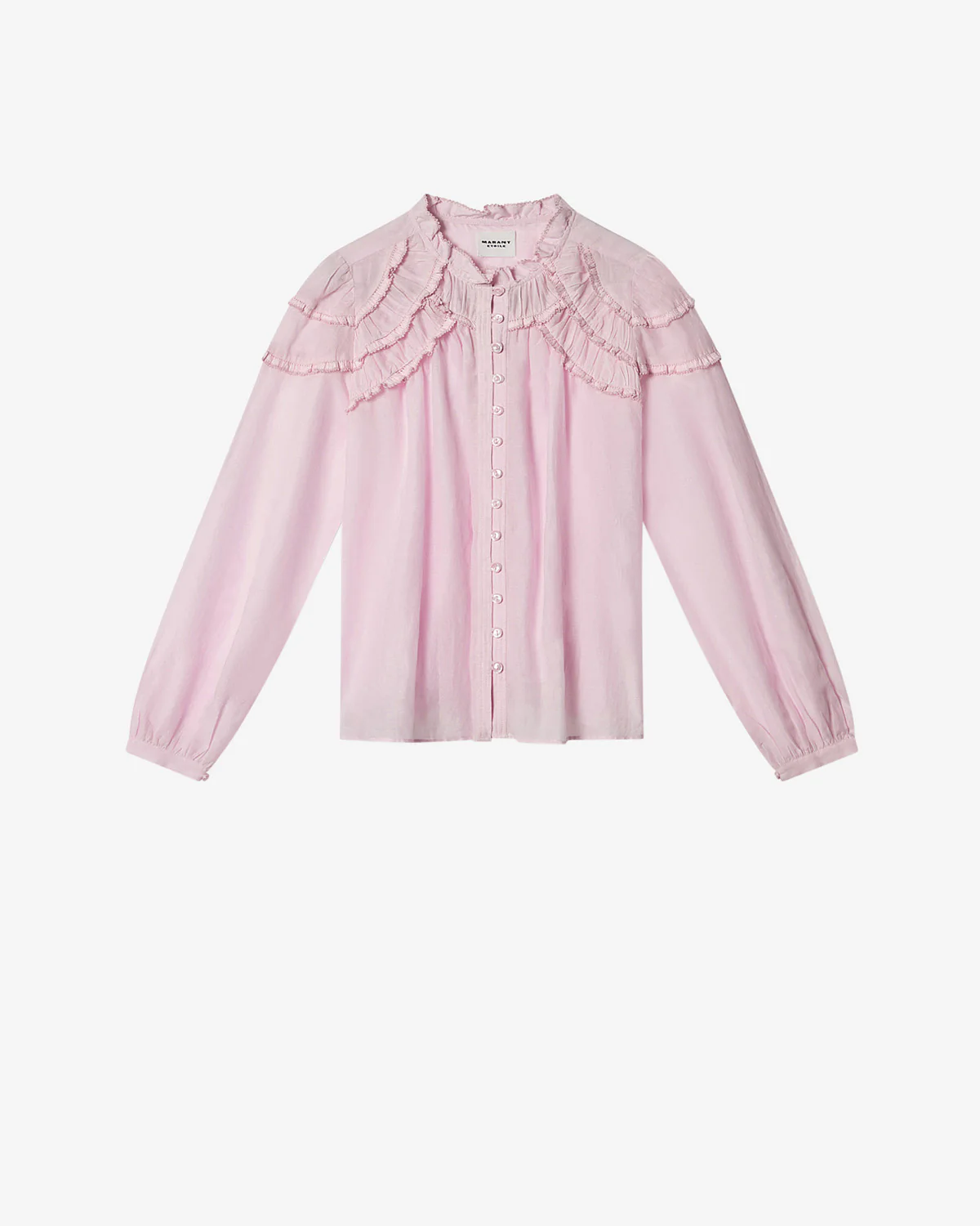 ISABEL MARANT ÉTOILE Christa Blouse in Light Pink