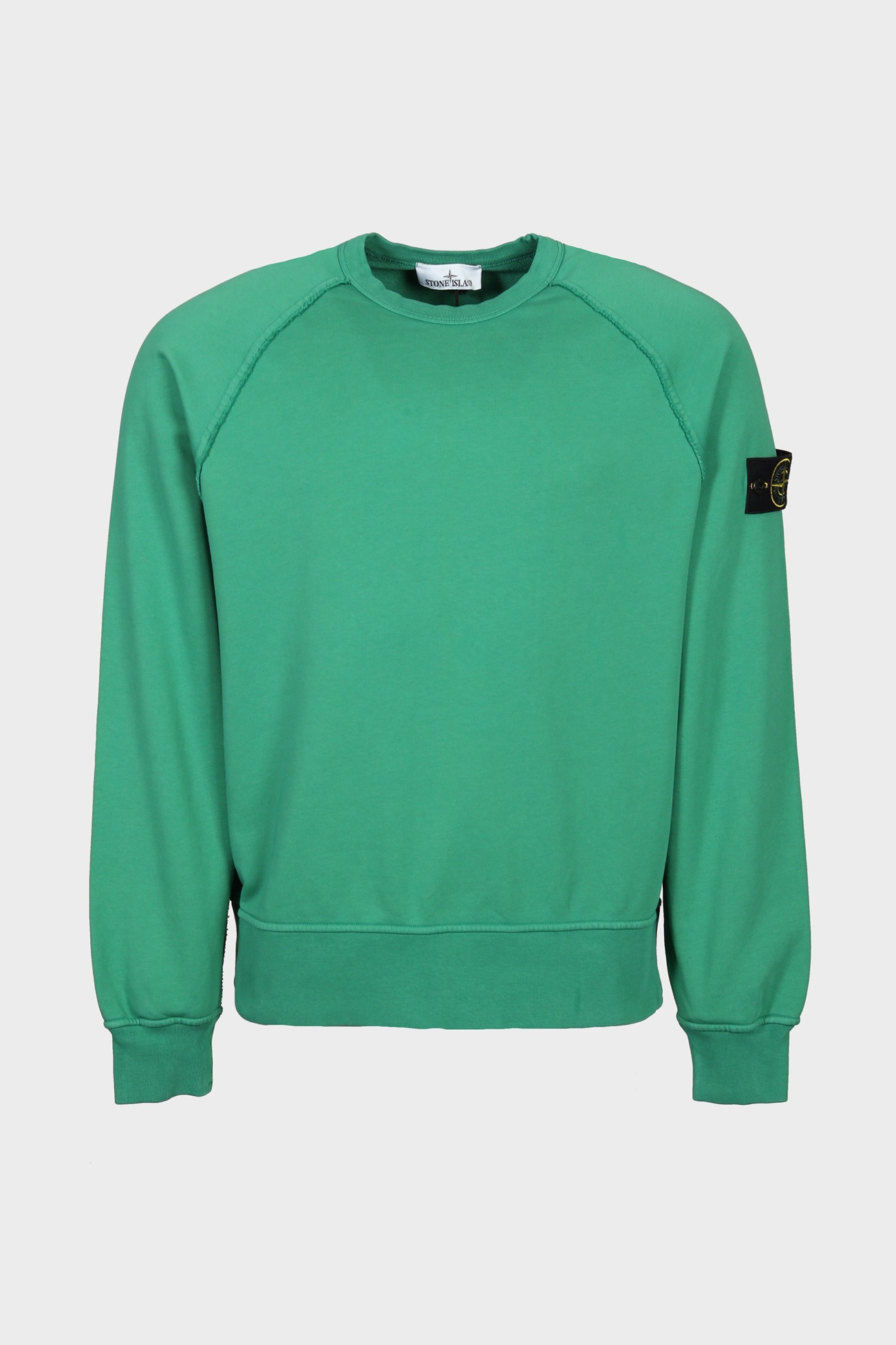 STONE ISLAND Loose Fit Sweatshirt in Green