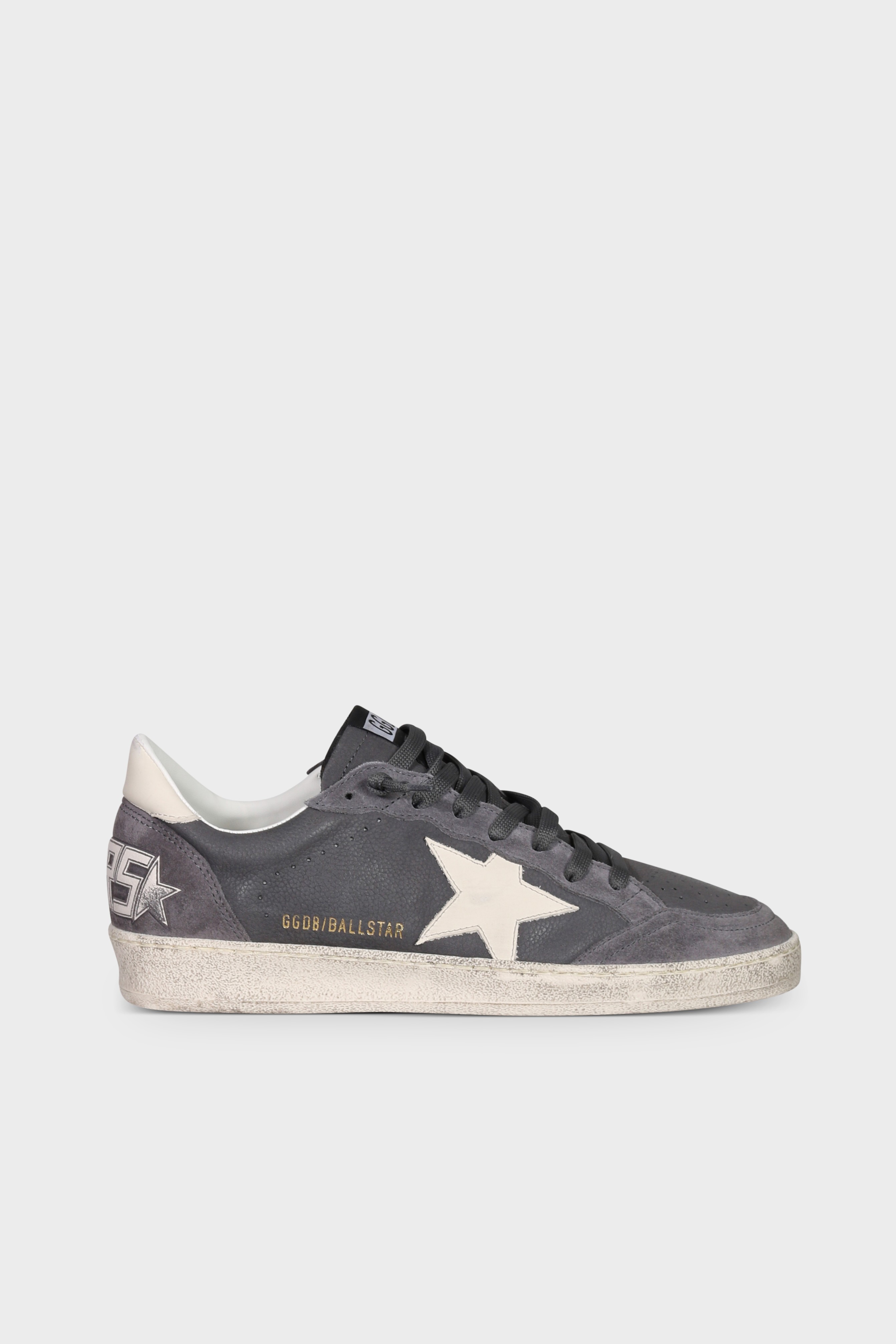 GOLDEN GOOSE Ballstar Grey Nubuk