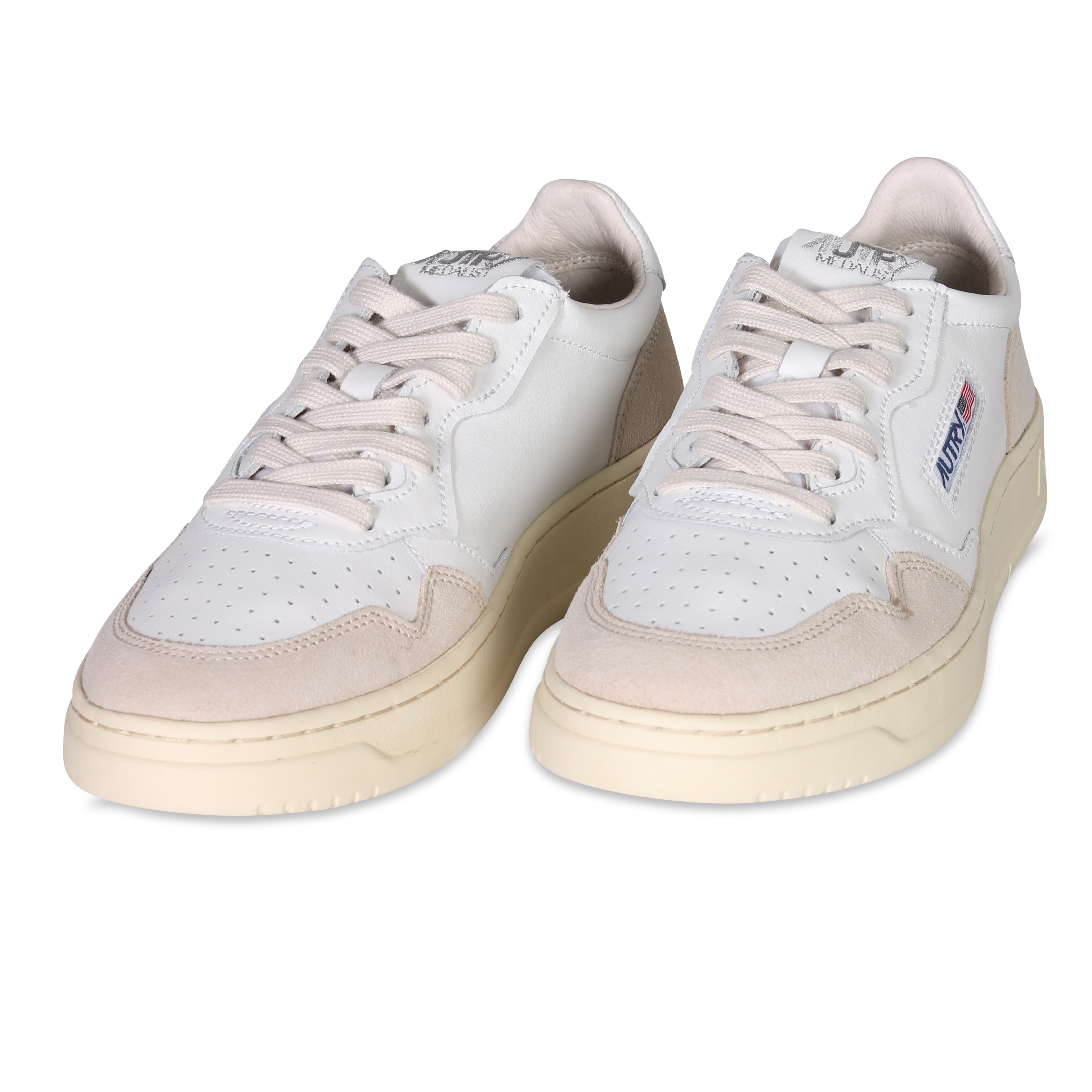 Autry Action Shoes Low Sneaker Suede/White