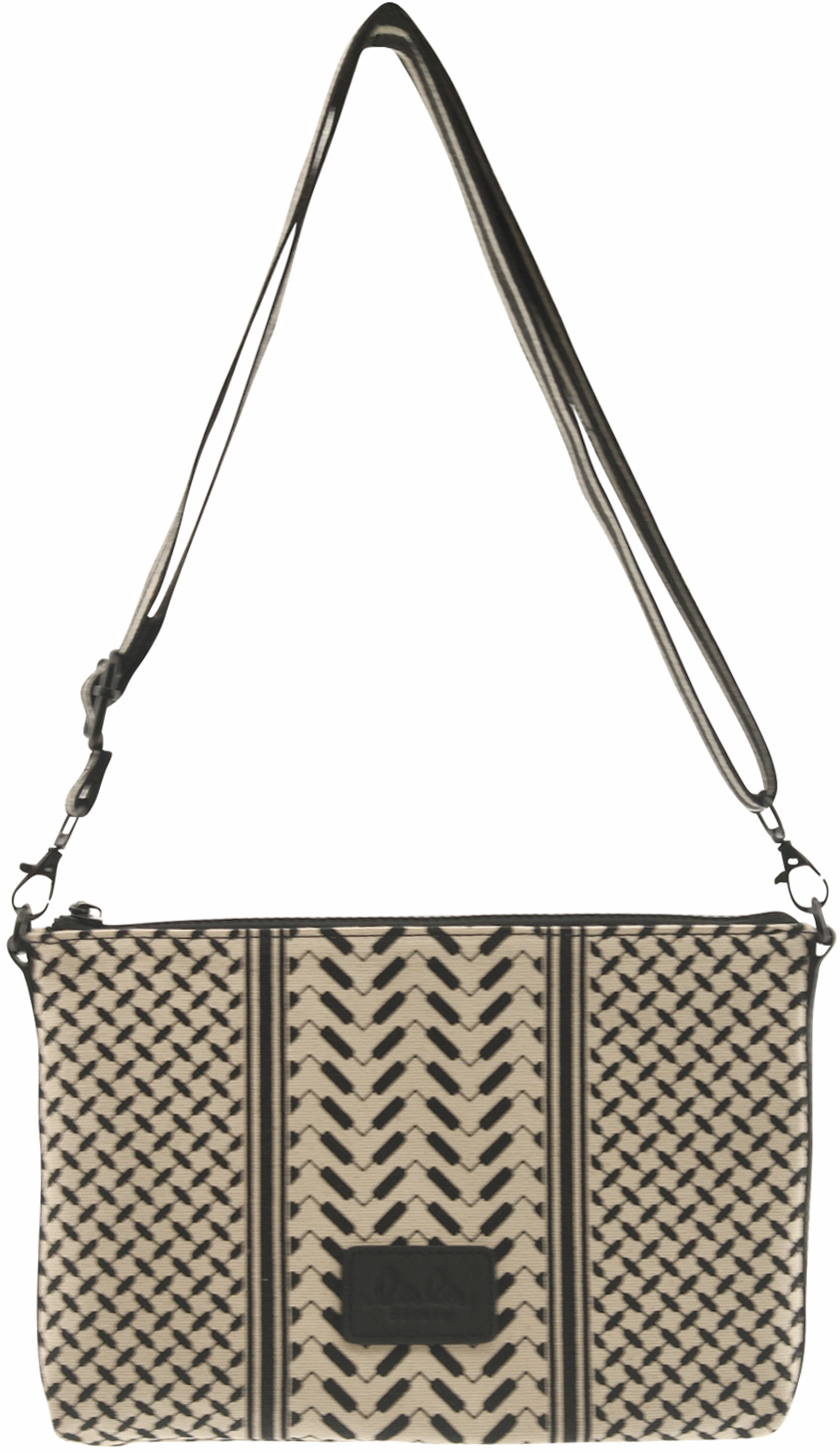 Lala Berlin Pouch Fabiana Offwhite/Black