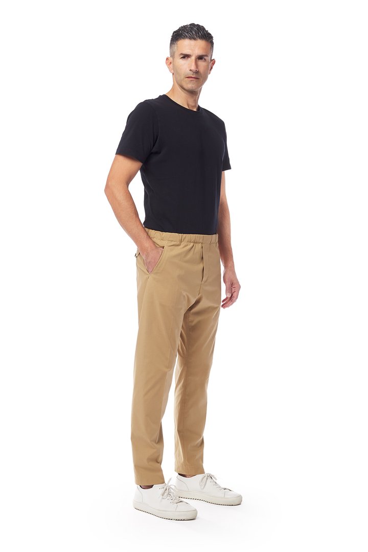Nine:InThe:Morning Cotton Stretch Pant Camel 50