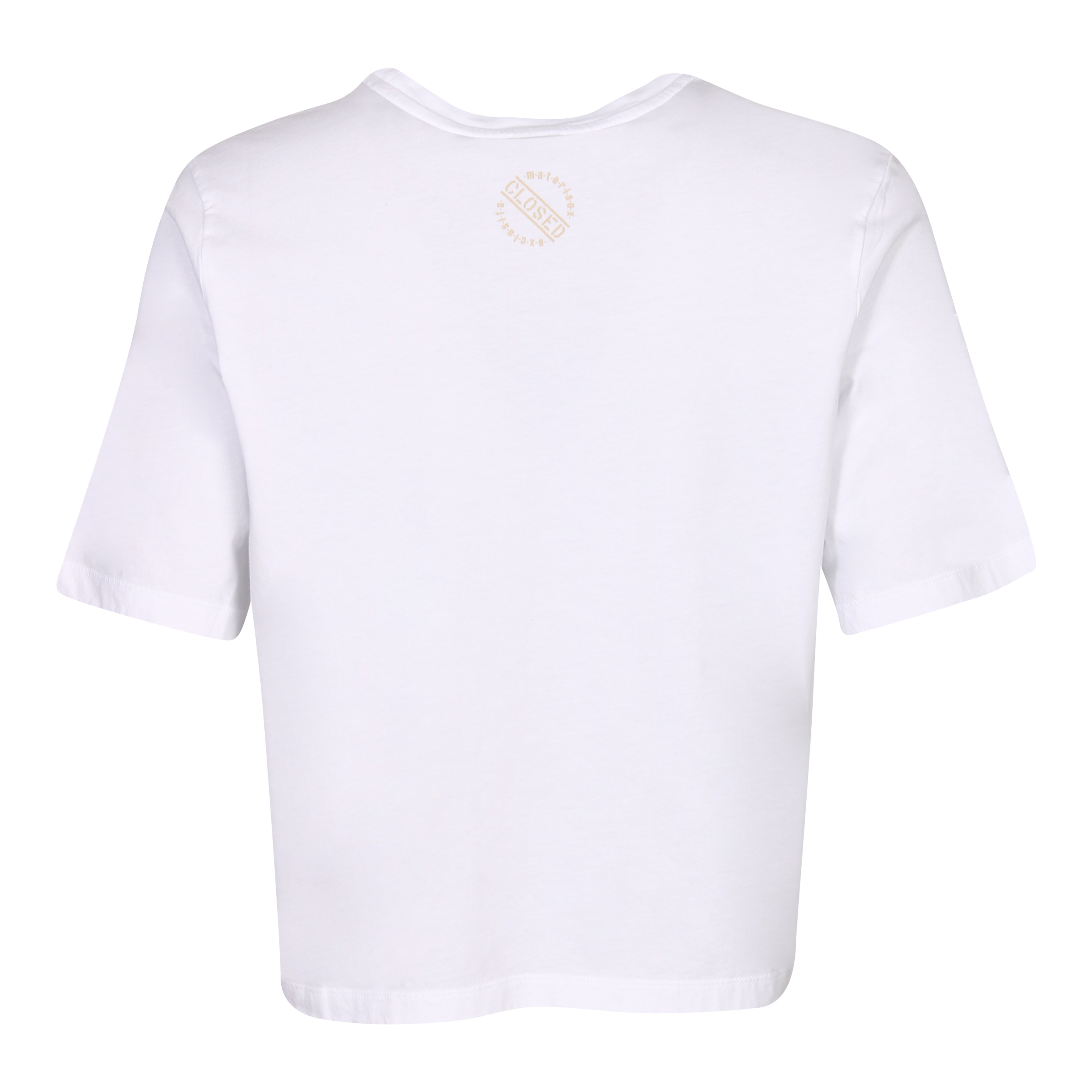 Closed Patchwork T-Shirt  in White