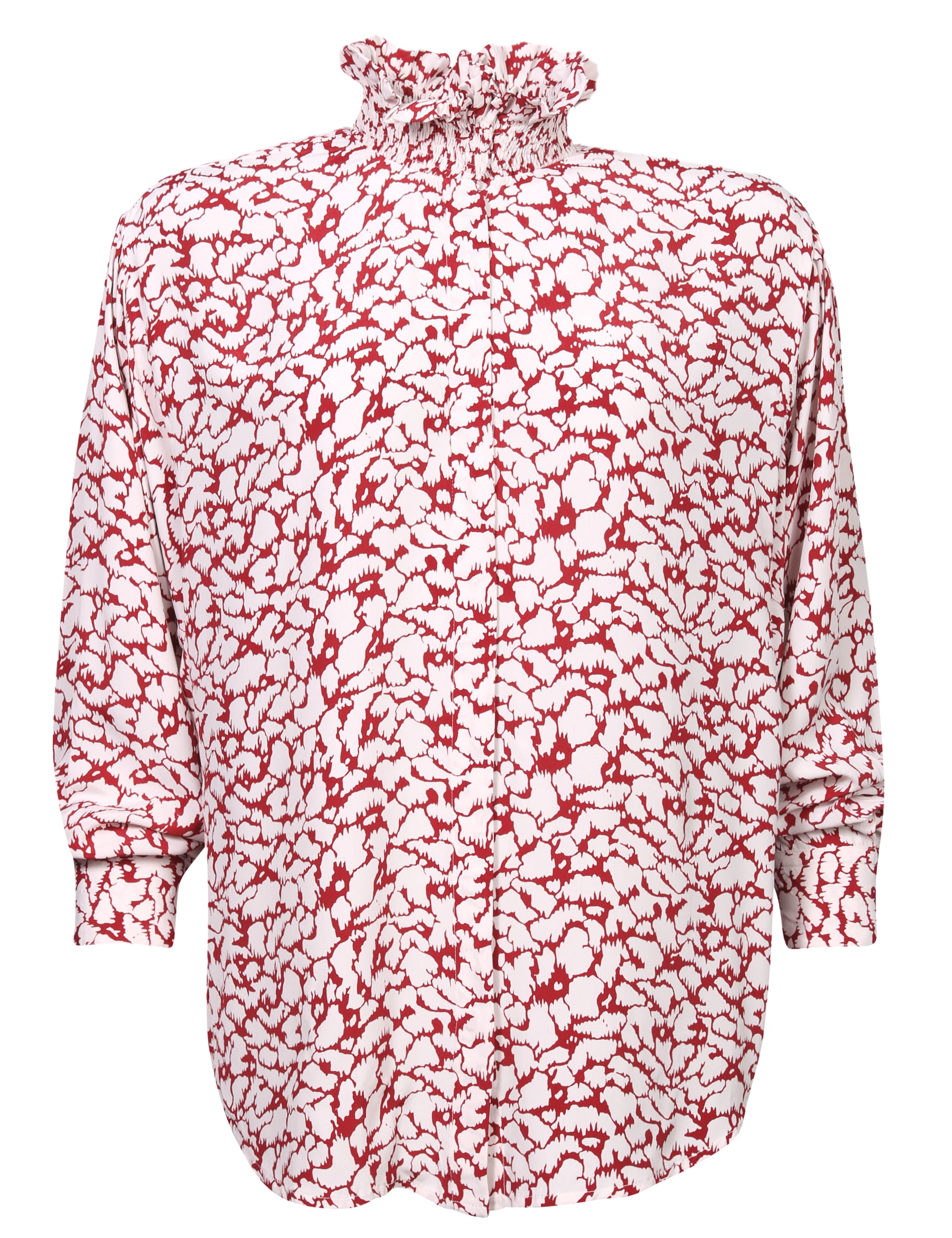 Isabel Marant Étoile Blouse Catchelae Red/White Printed