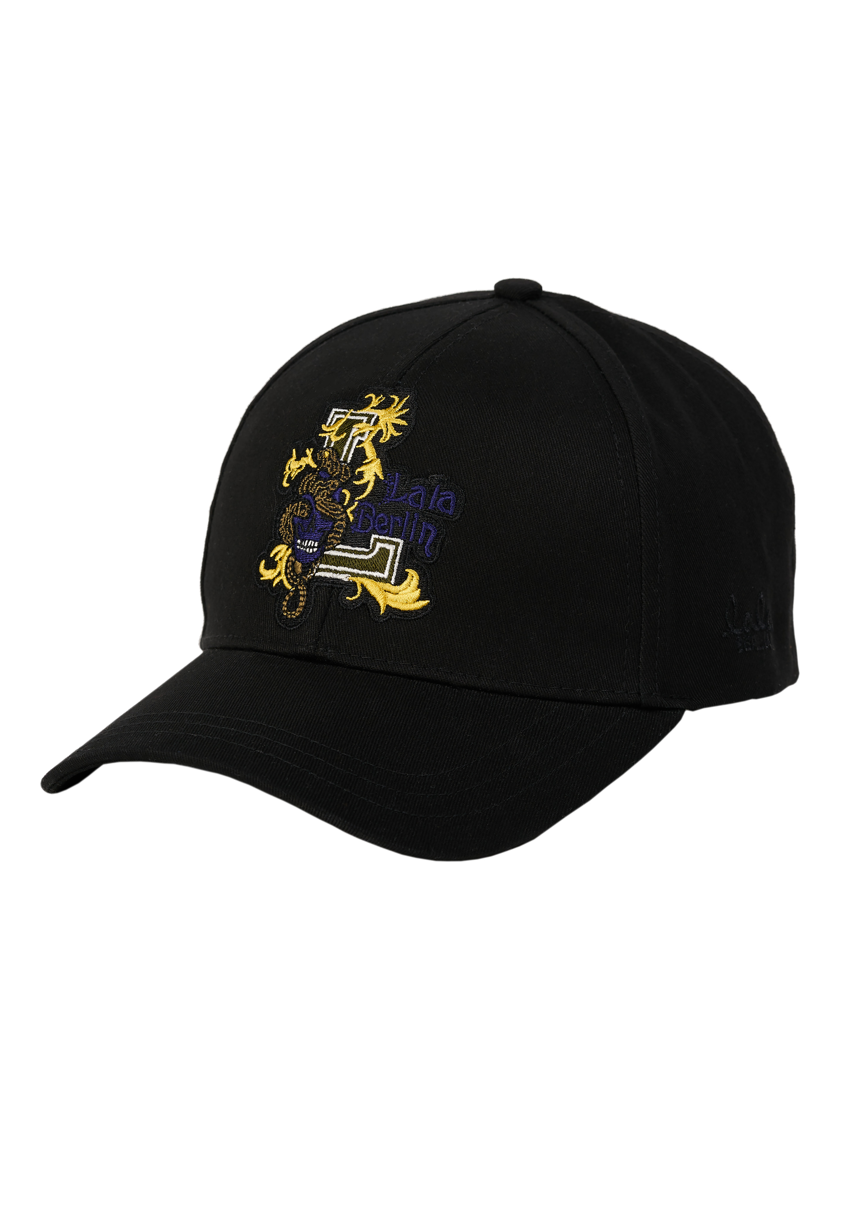 Lala Berlin Cap Hella Black Patched