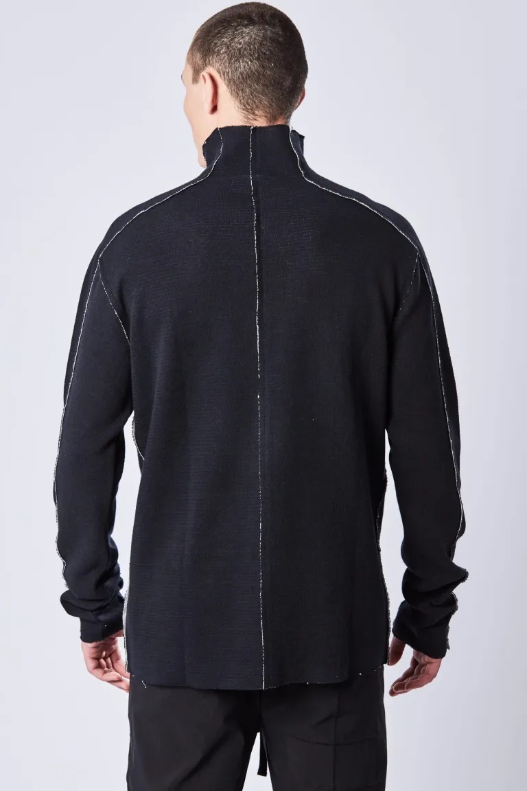 THOM KROM Heavy Cotton Oversize T-Shirt in Black
