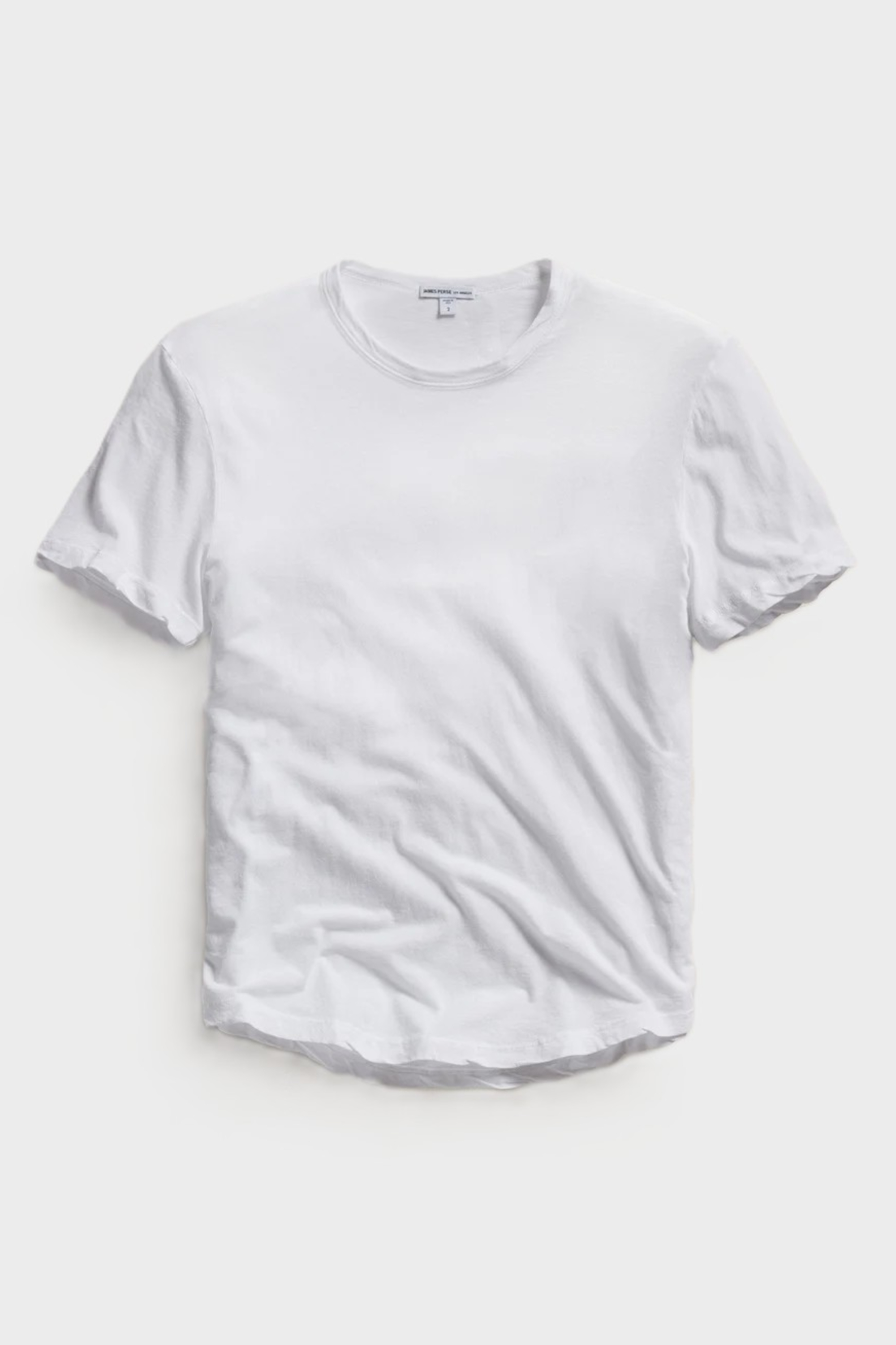 James Perse Clear Jersey Crew Neck in White