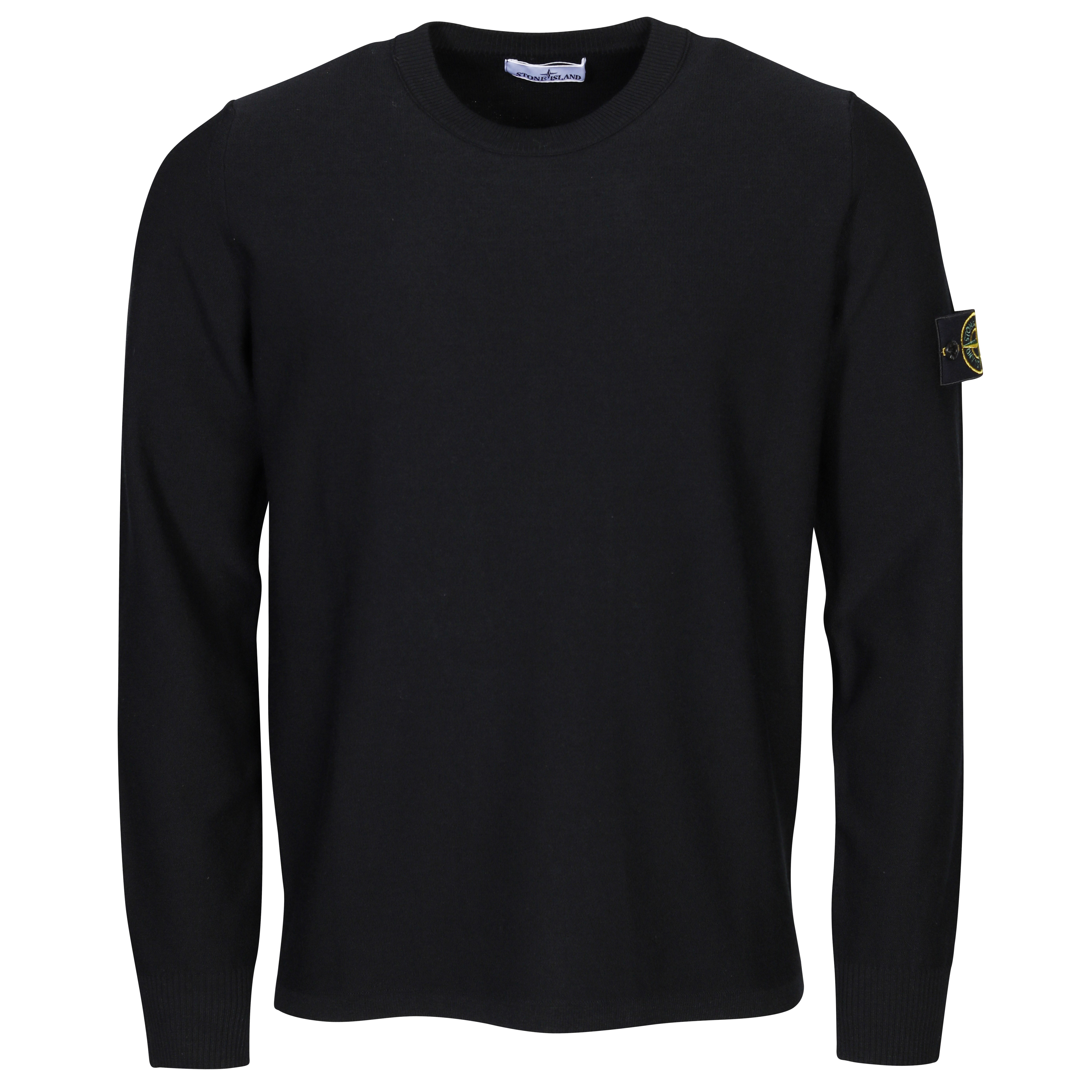 Stone Island Knit Pullover in Black