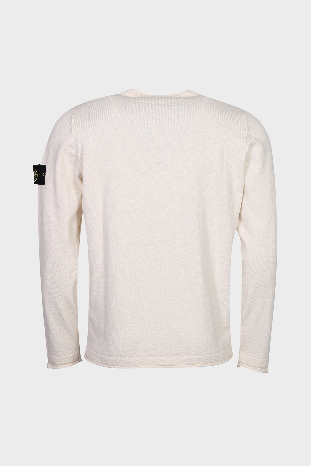 STONE ISLAND Summer Knit Pullover in Cream
