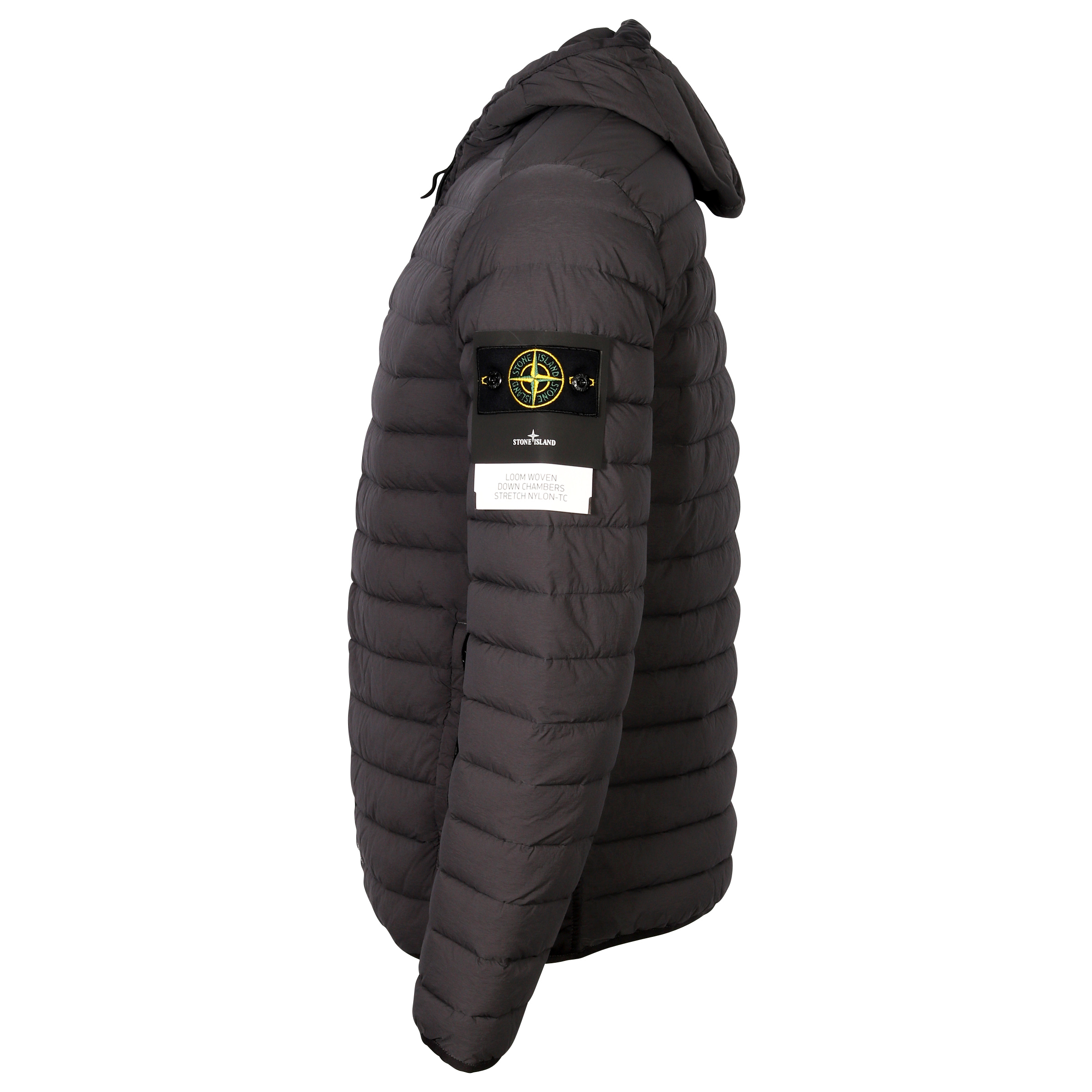 Stone Island Real Down Jacket Dark Grey M