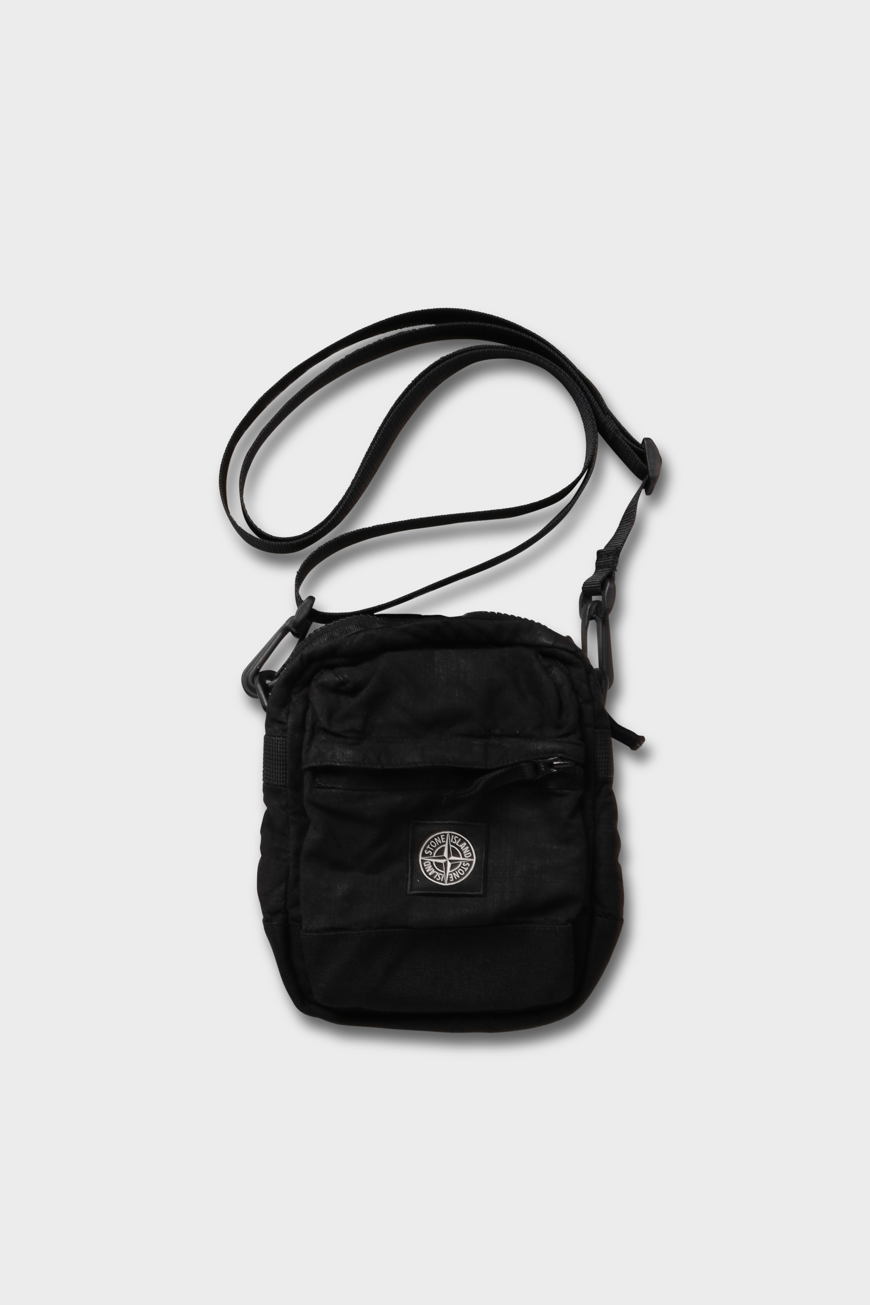 STONE ISLAND Bumbag in Black