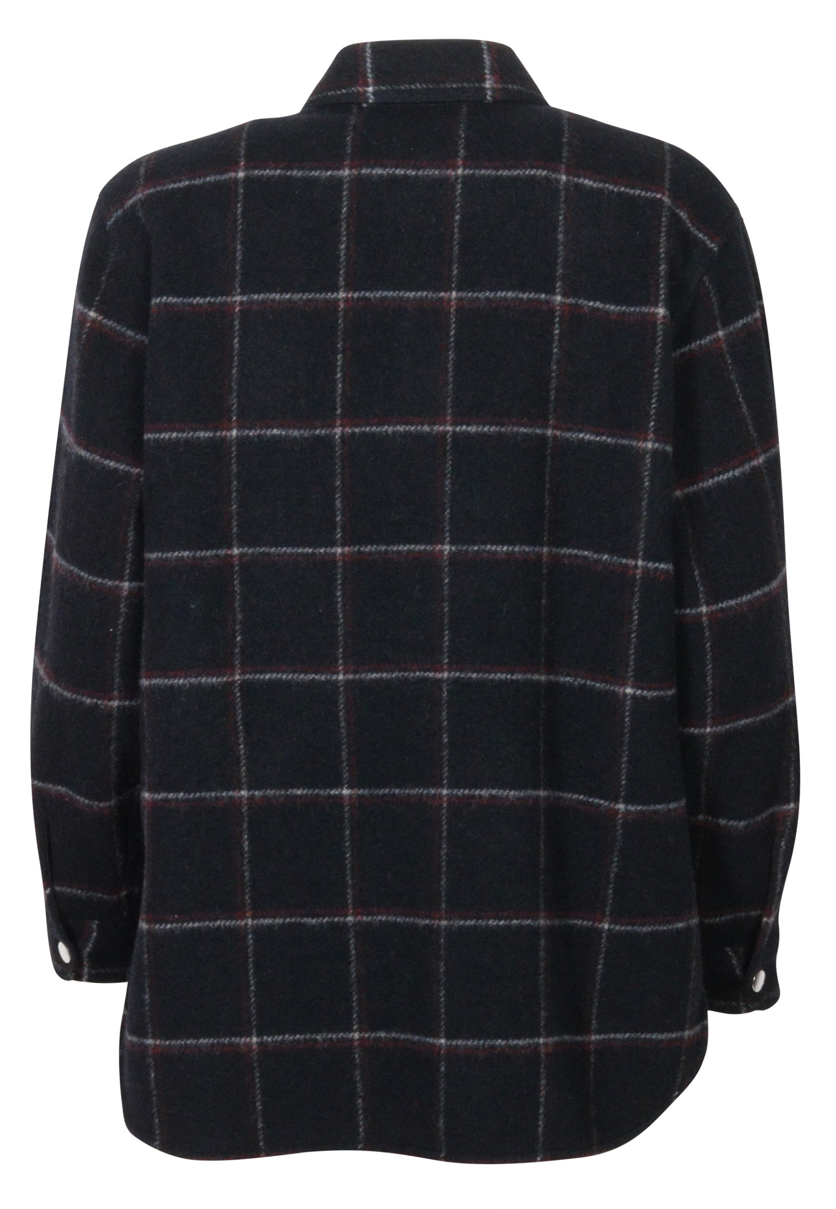 Isabel Marant Étoile Check Overshirt Faxonli Black Check