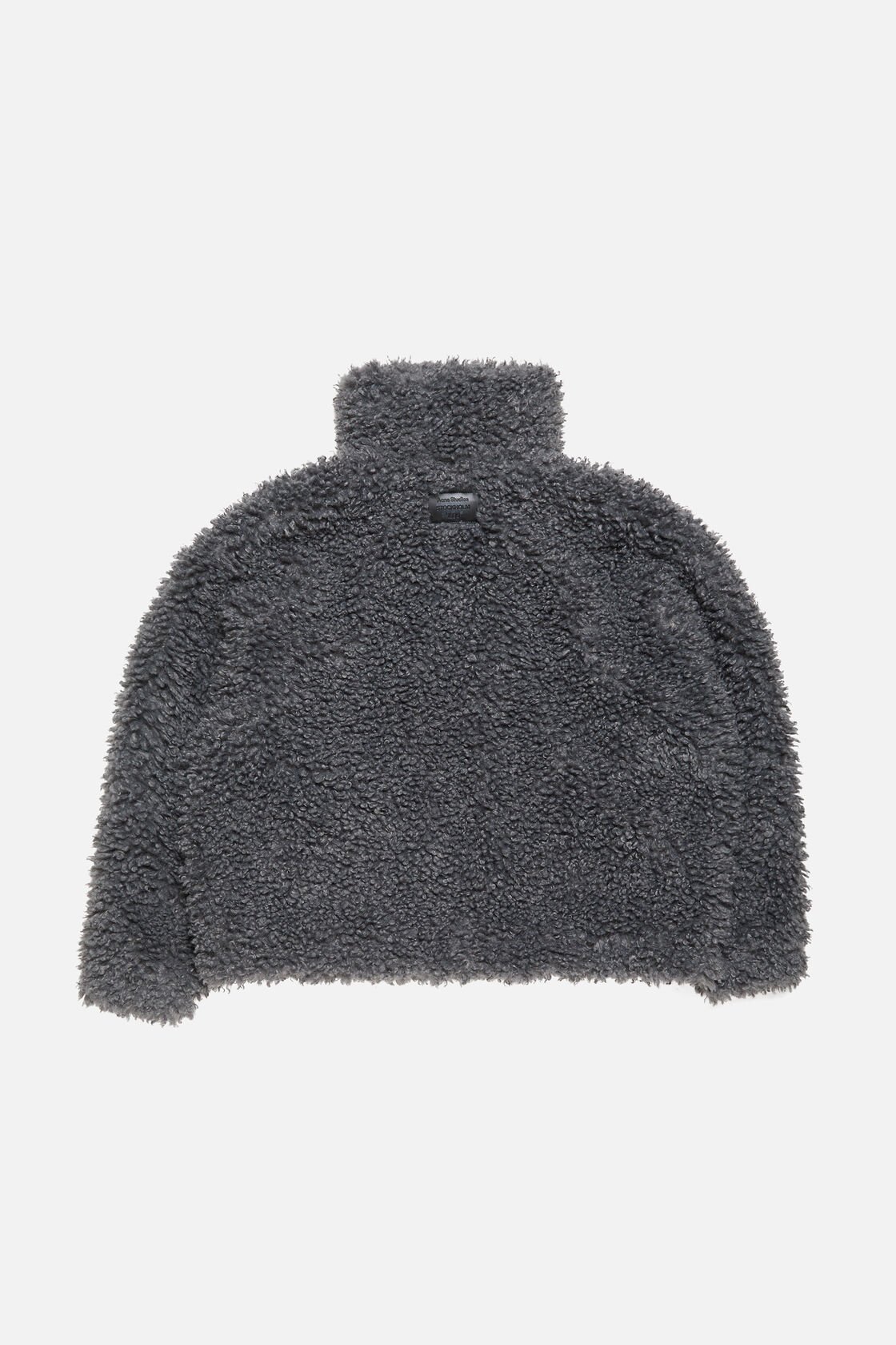 ACNE STUDIOS Fluffy Jacket in Carbon Grey