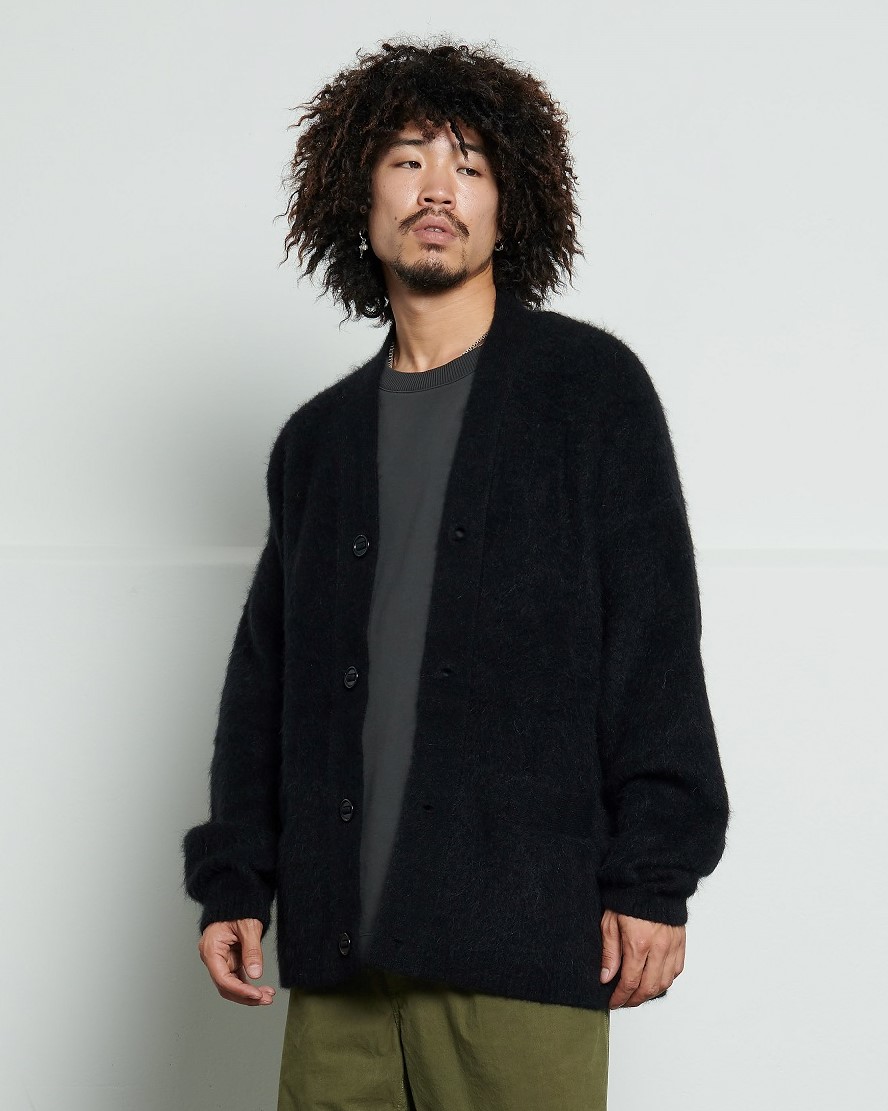 APPLIED ART FORMS Knit Cardigan in Black M