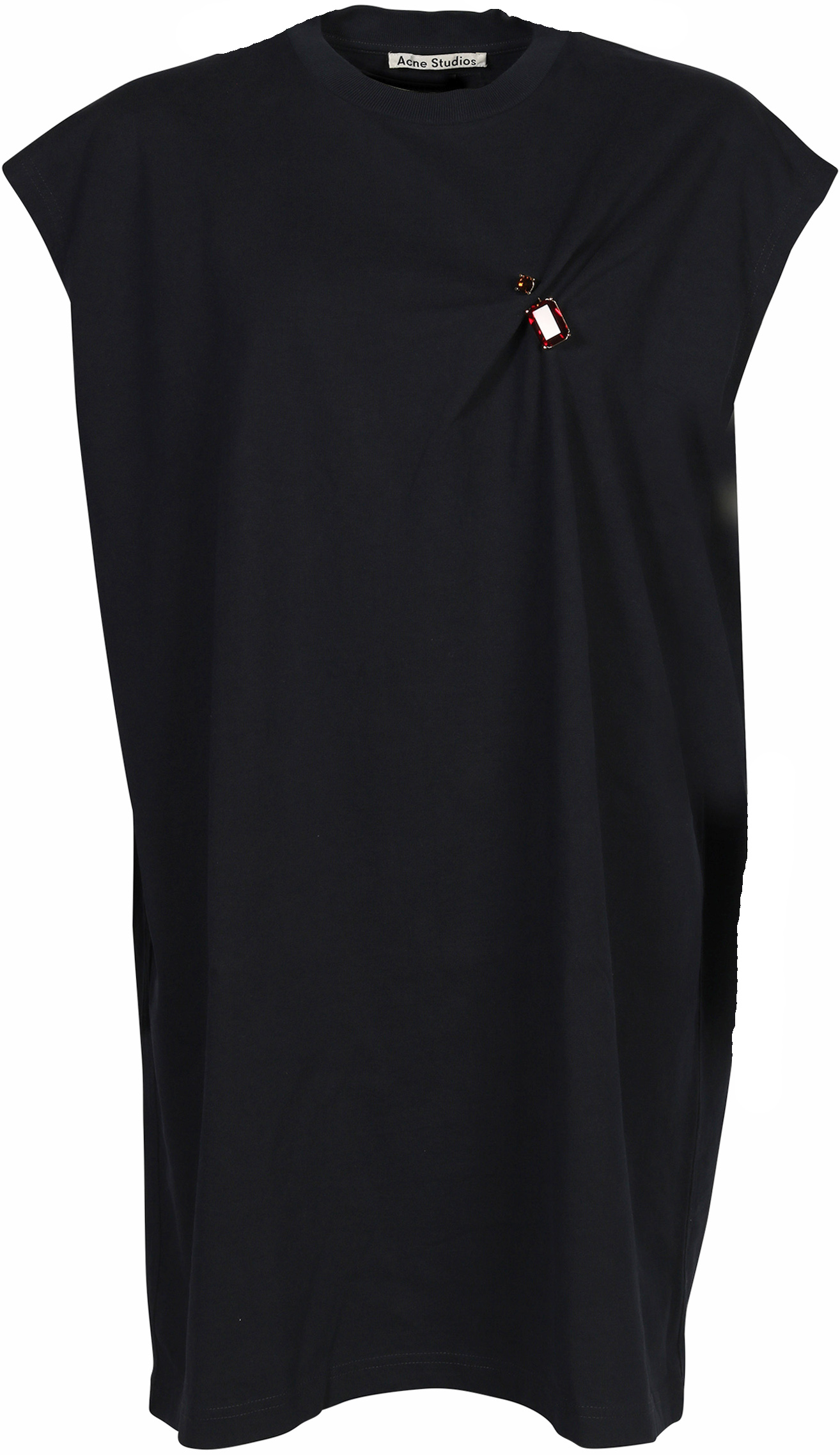Acne Studios Ering Ring Dress Navy