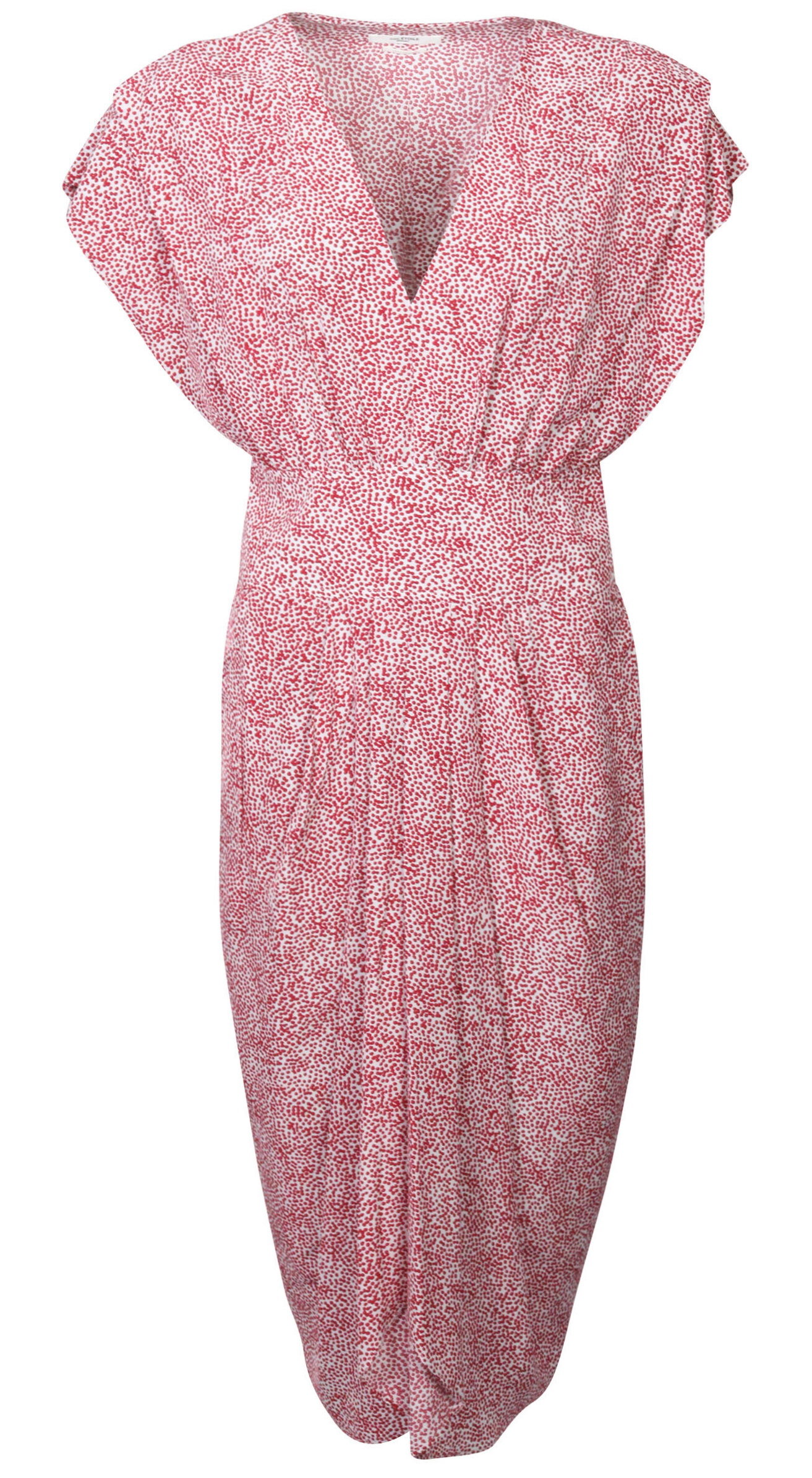 Isabel Marant Étoile Dress Omeya Red Printed