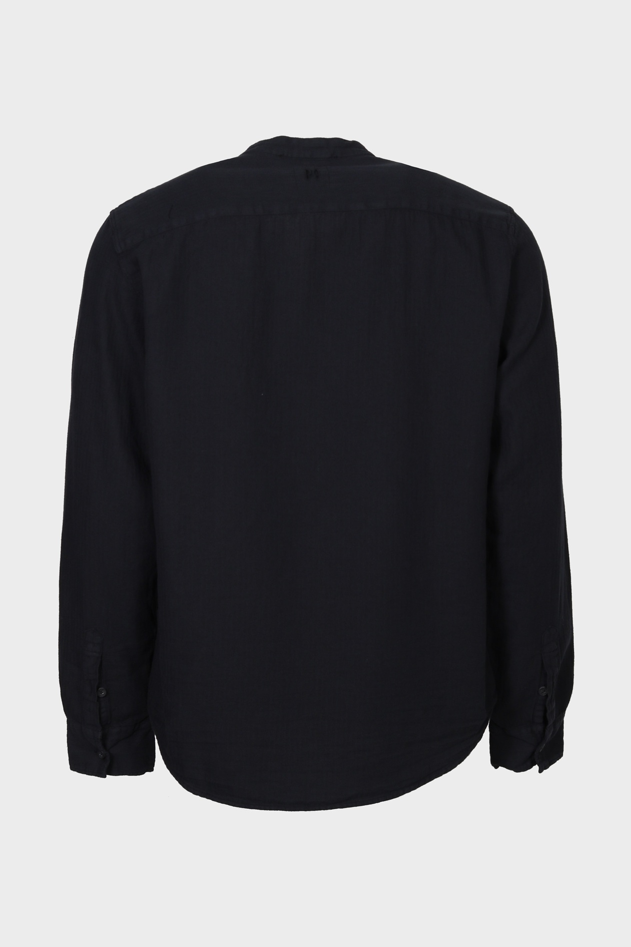 HANNES ROETHER Soft Cotton Shirt in Black