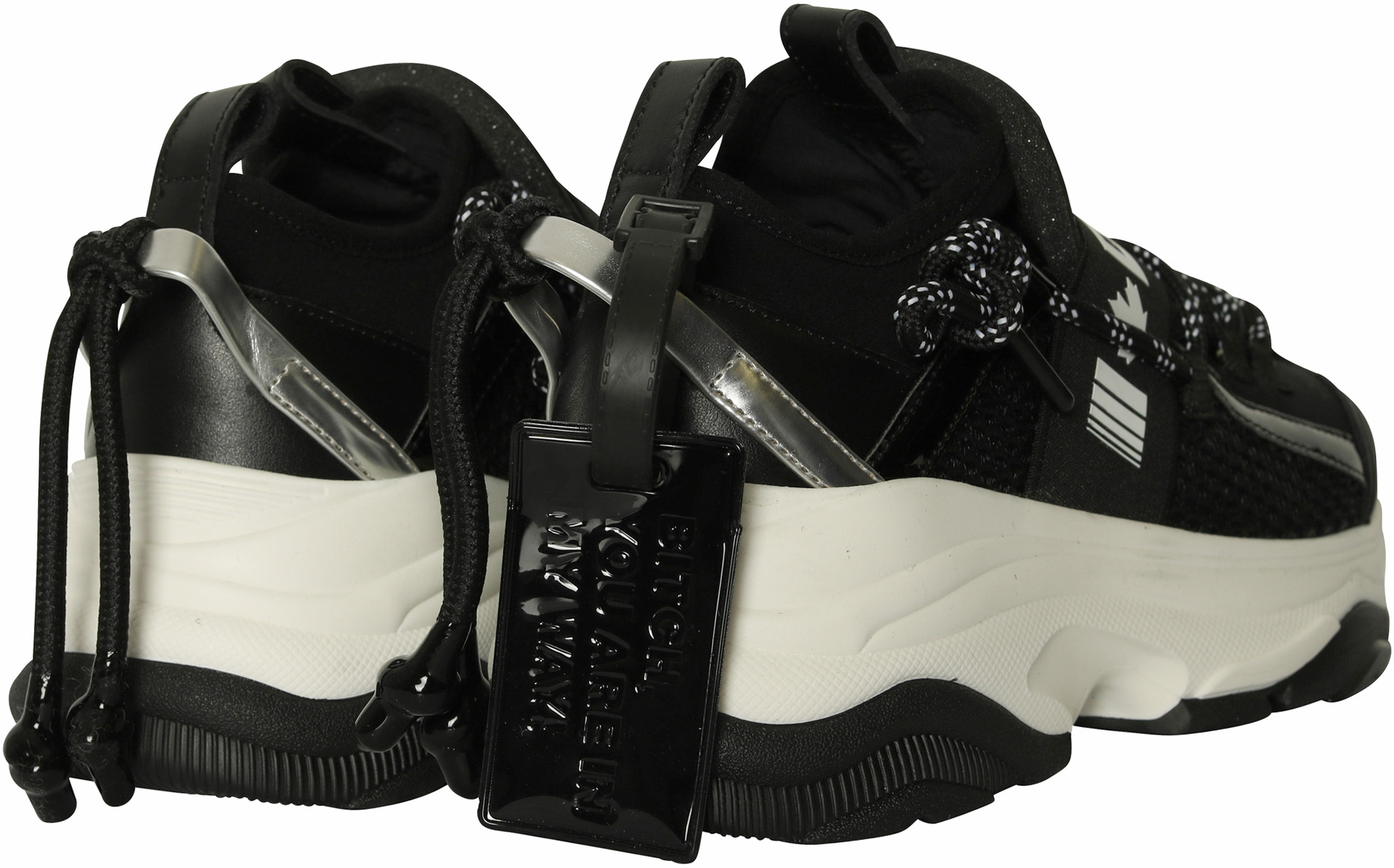 Dsquared Sneaker Neopren/Nabuk/Calf Black