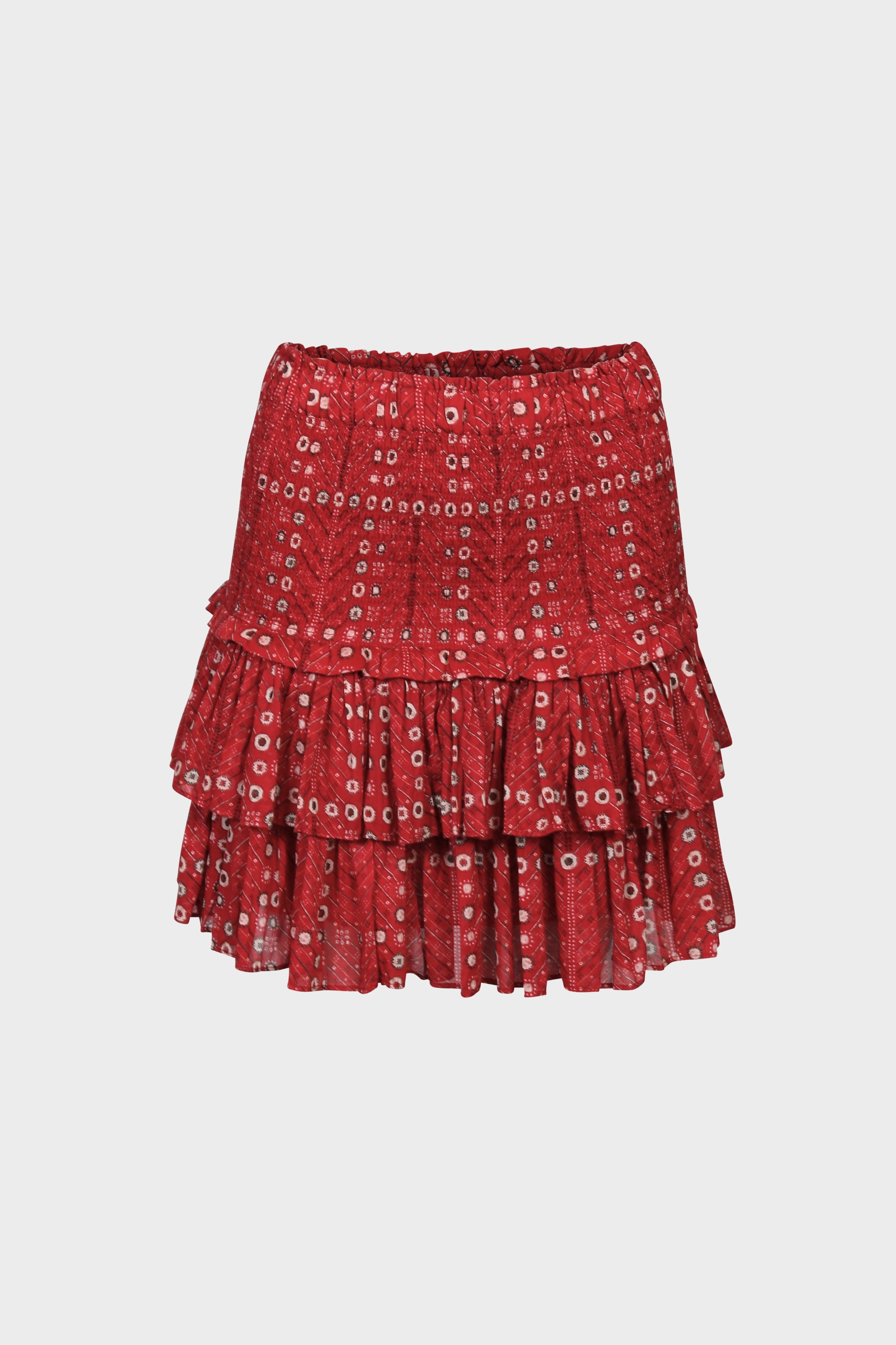 ISABEL MARANT ÉTOILE Naomi Skirt in Red ISABEL MARANT ÉTOILE Naomi Skirt in Red