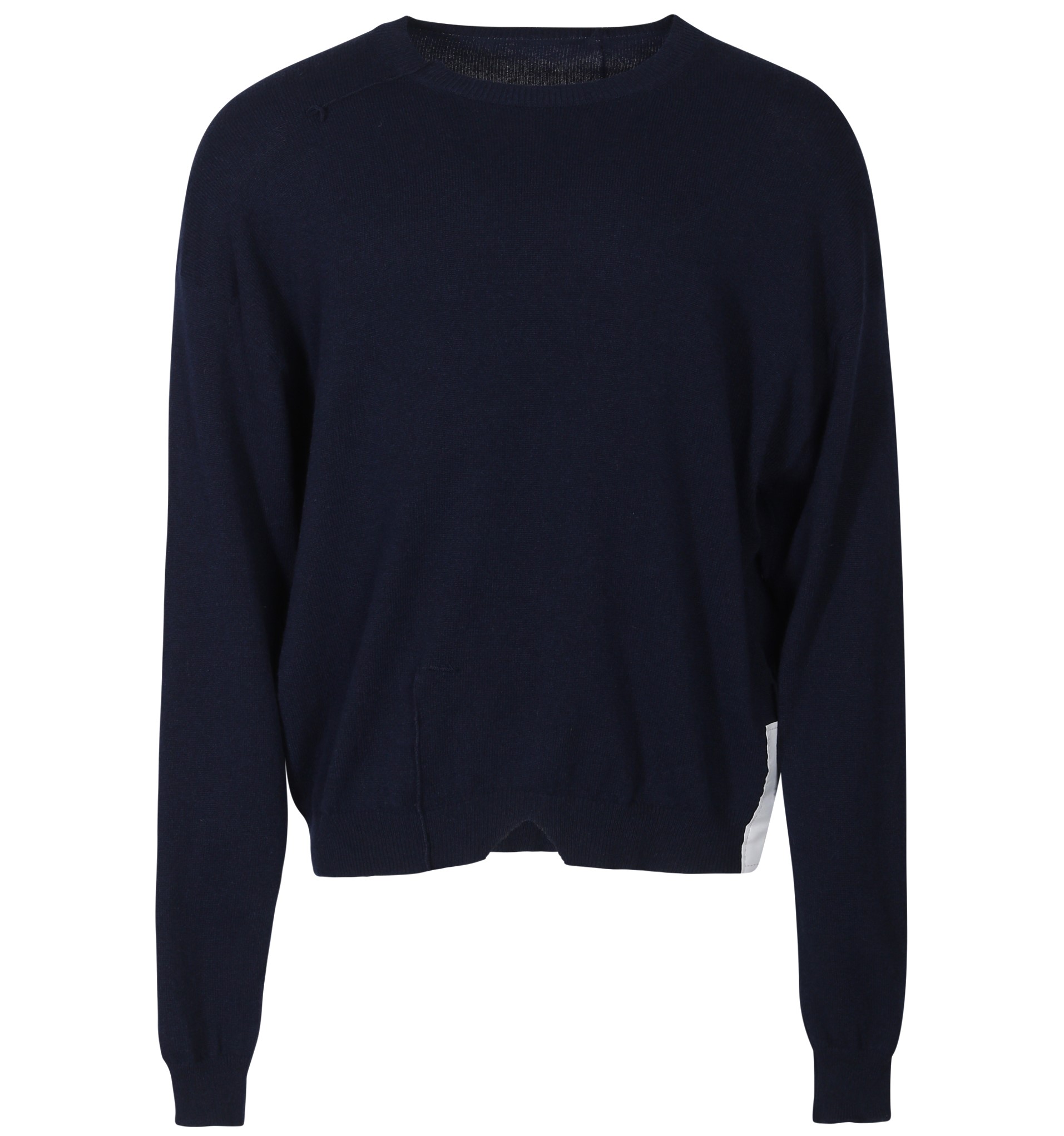 RAMAEL Infinity Cashmere Sweater in Navy L