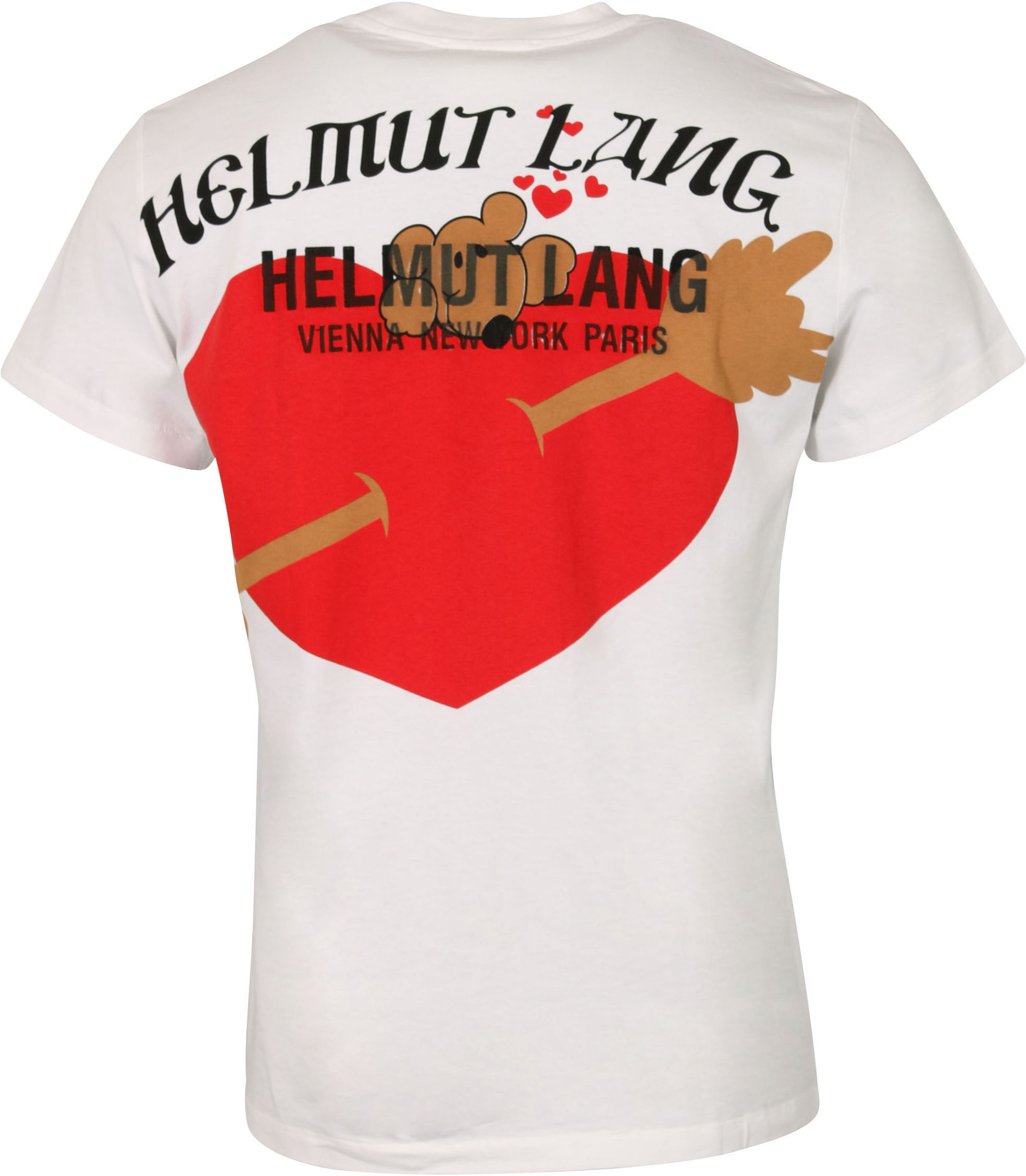 Helmut Lang T-Shirt Off White Printed S
