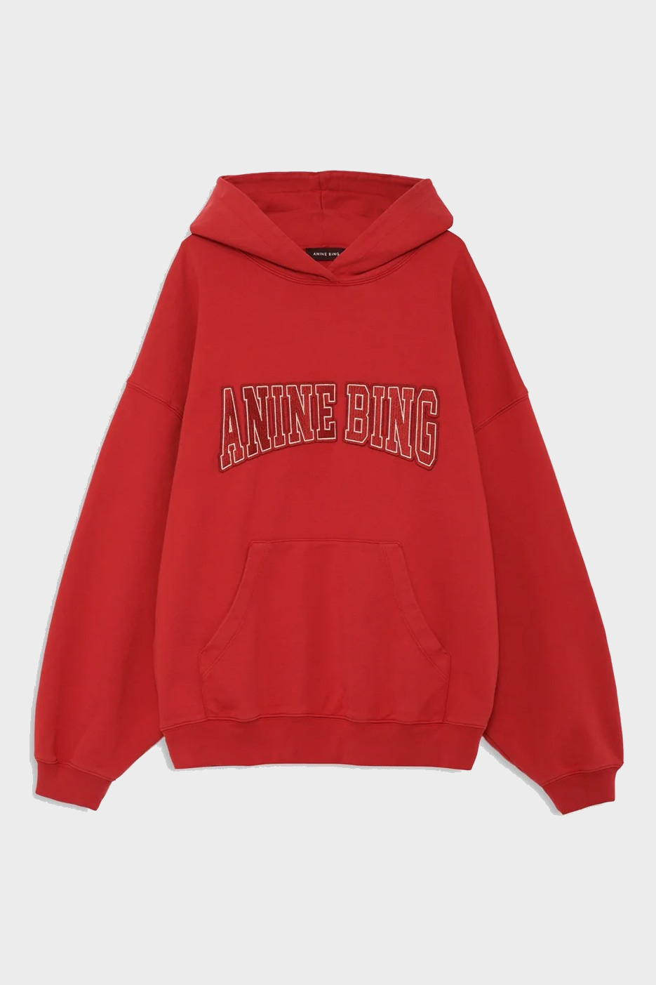 ANINE BING Harvey Sweatshirt in Tango Red