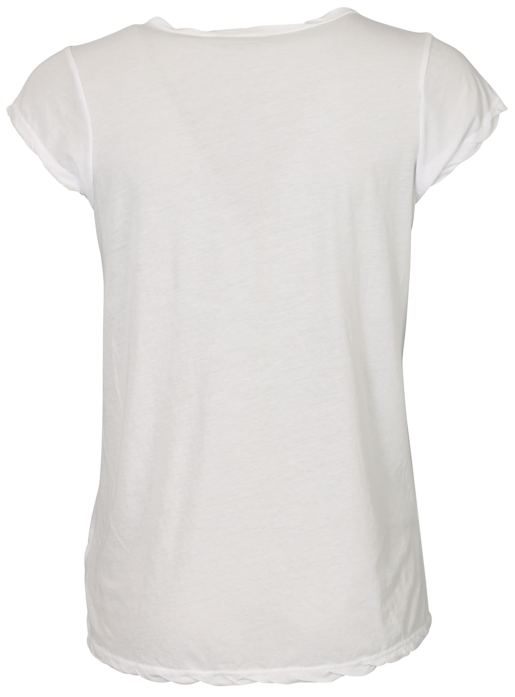 James Perse T-Shirt V Neck White XS