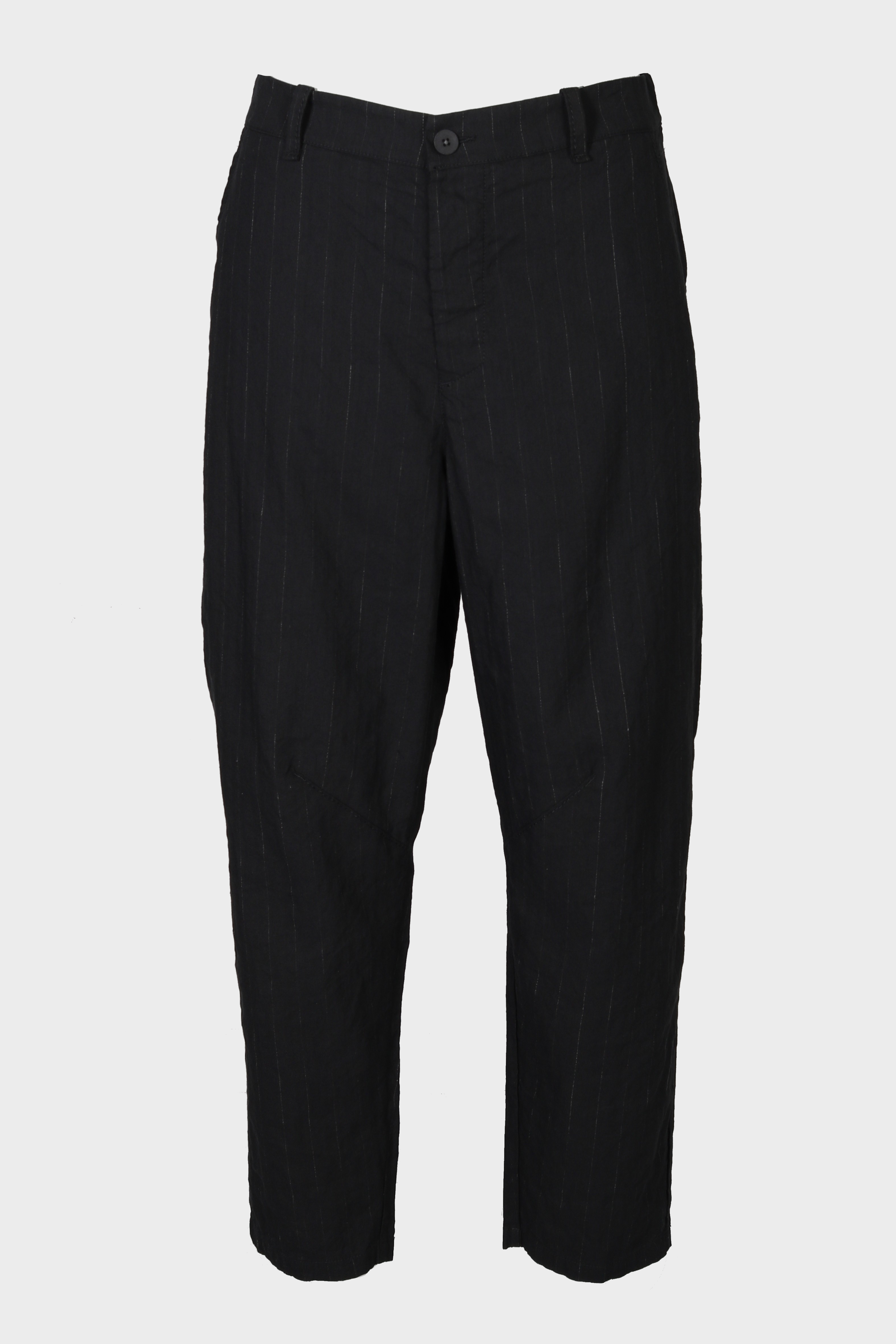 TRANSIT UOMO Pinstripe Pant in Black