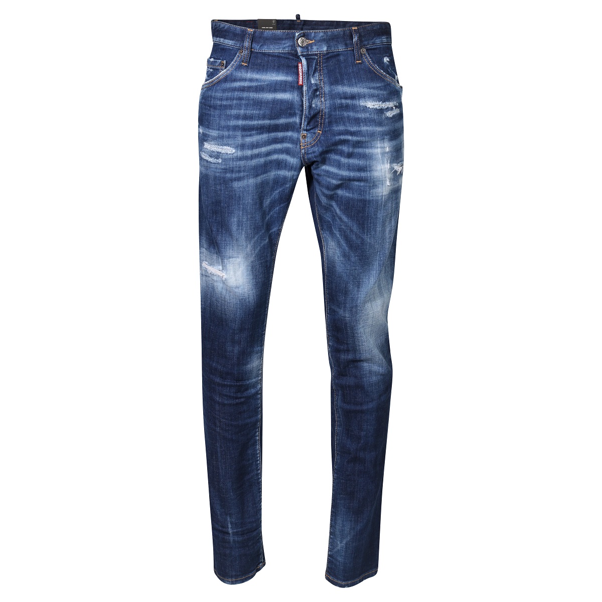 DSQUARED2 Jeans Cool Guy in Washed Dark Blue Destroyed 56