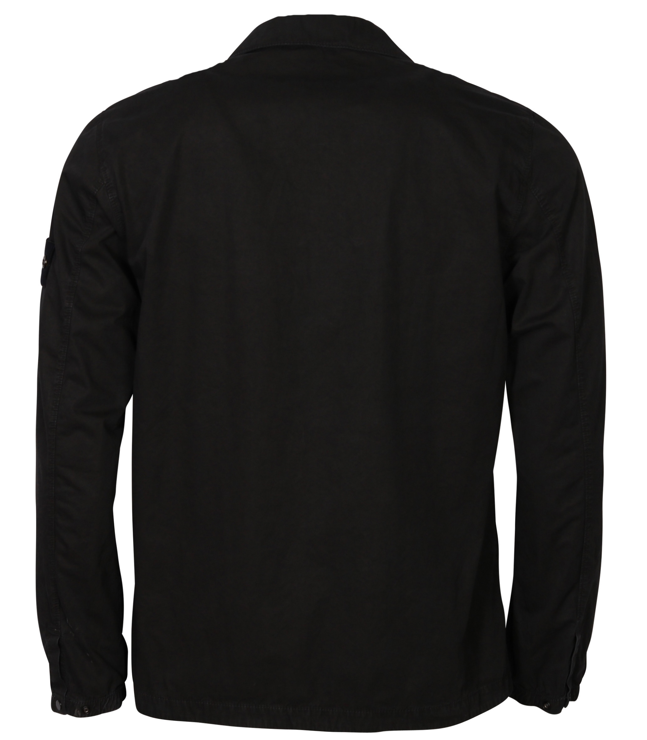 Stone Island Washed Cotton Overshirt Black M