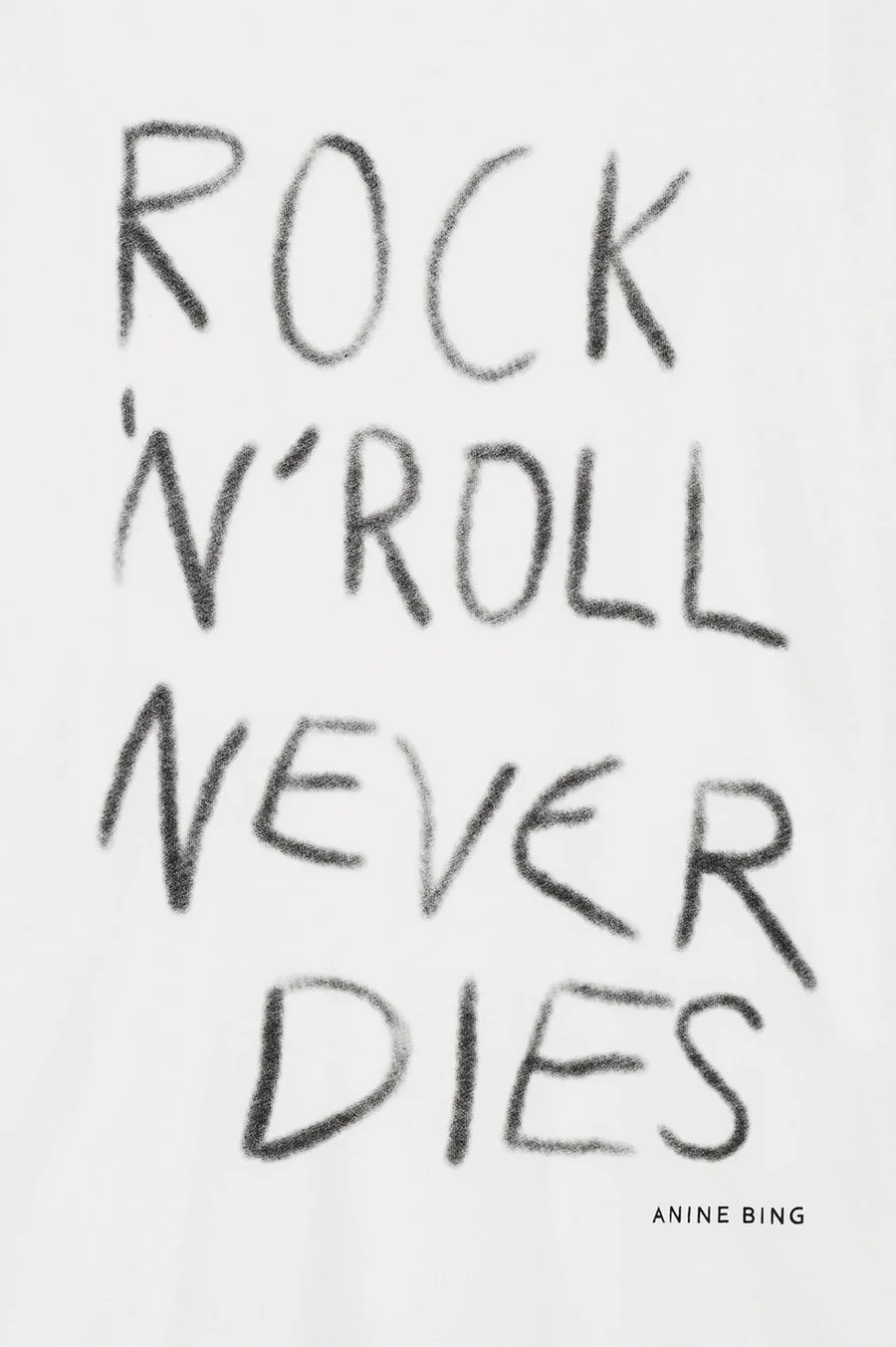 ANINE BING Walker Tee Rock n Roll XS