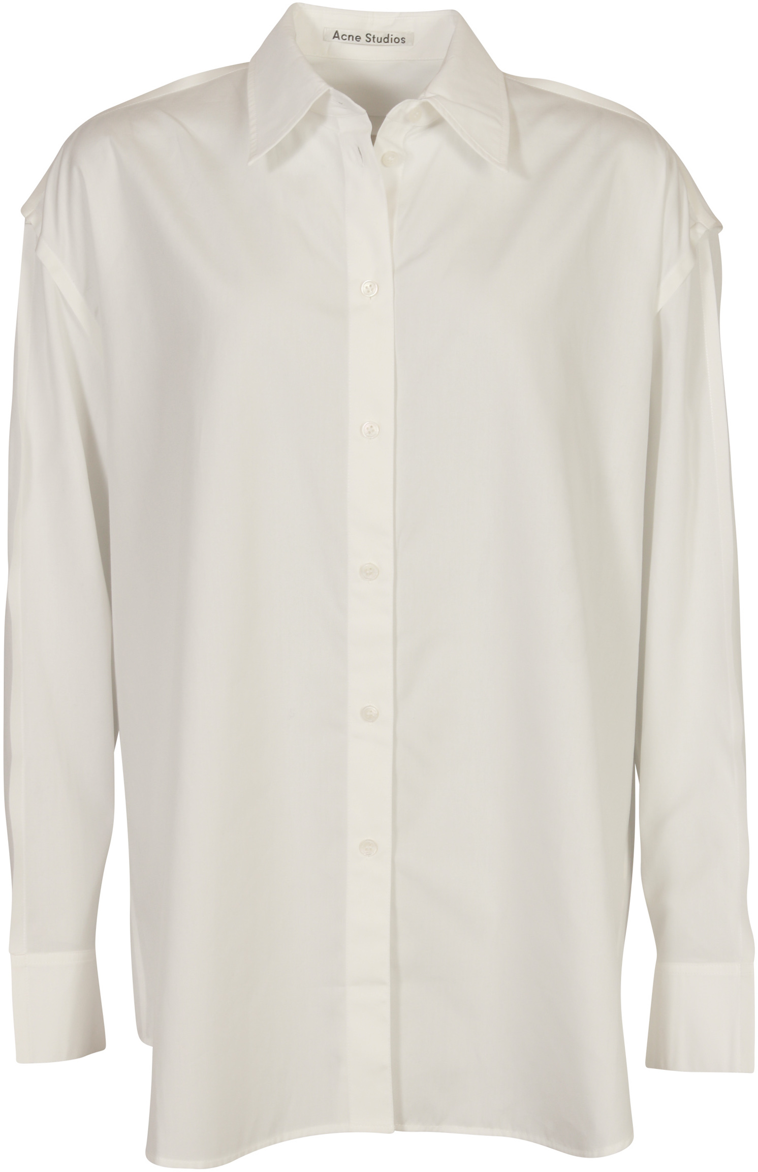 Acne Studios Blouse Soey Wash Poplin White