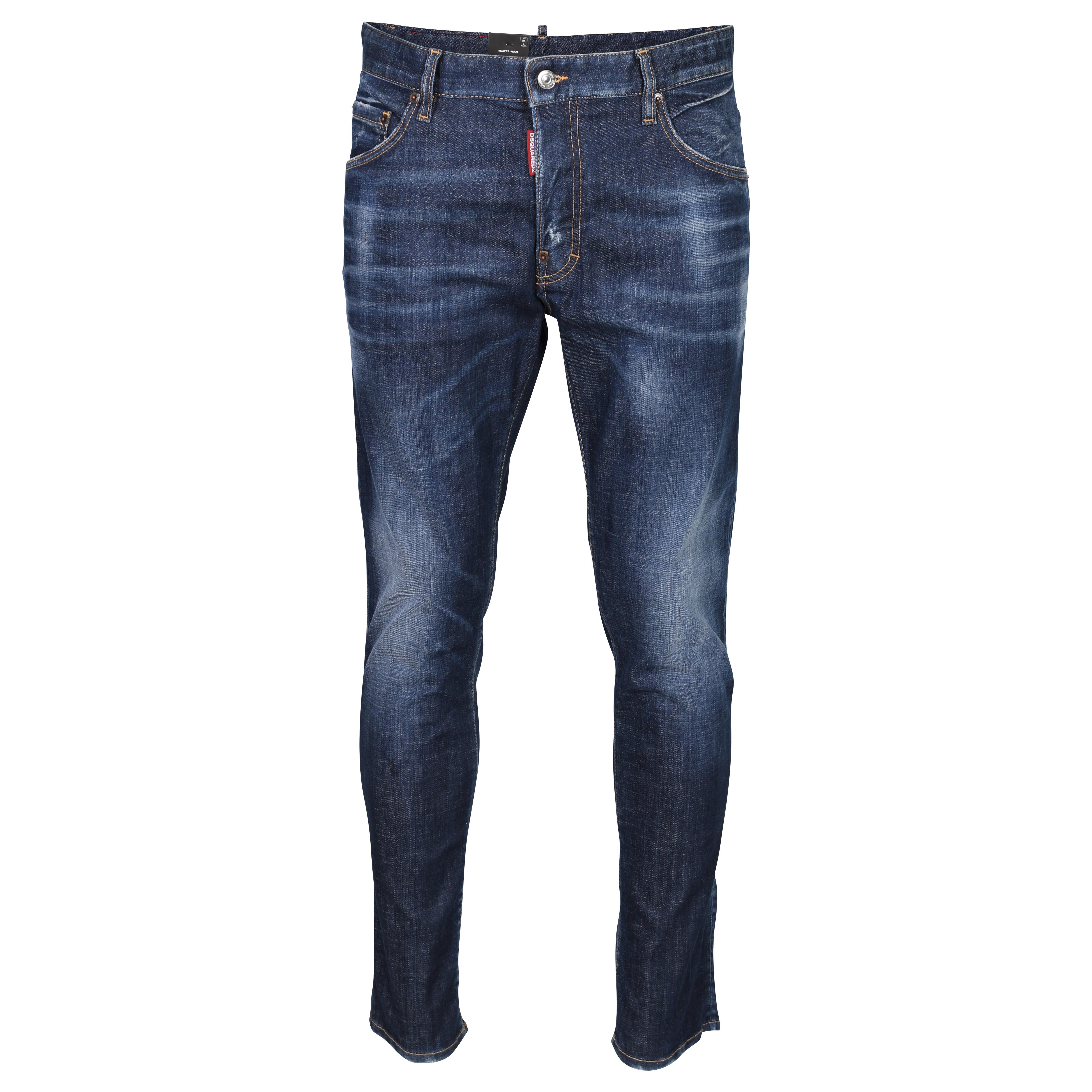 Dsquared Skater Jean in Blue Wash