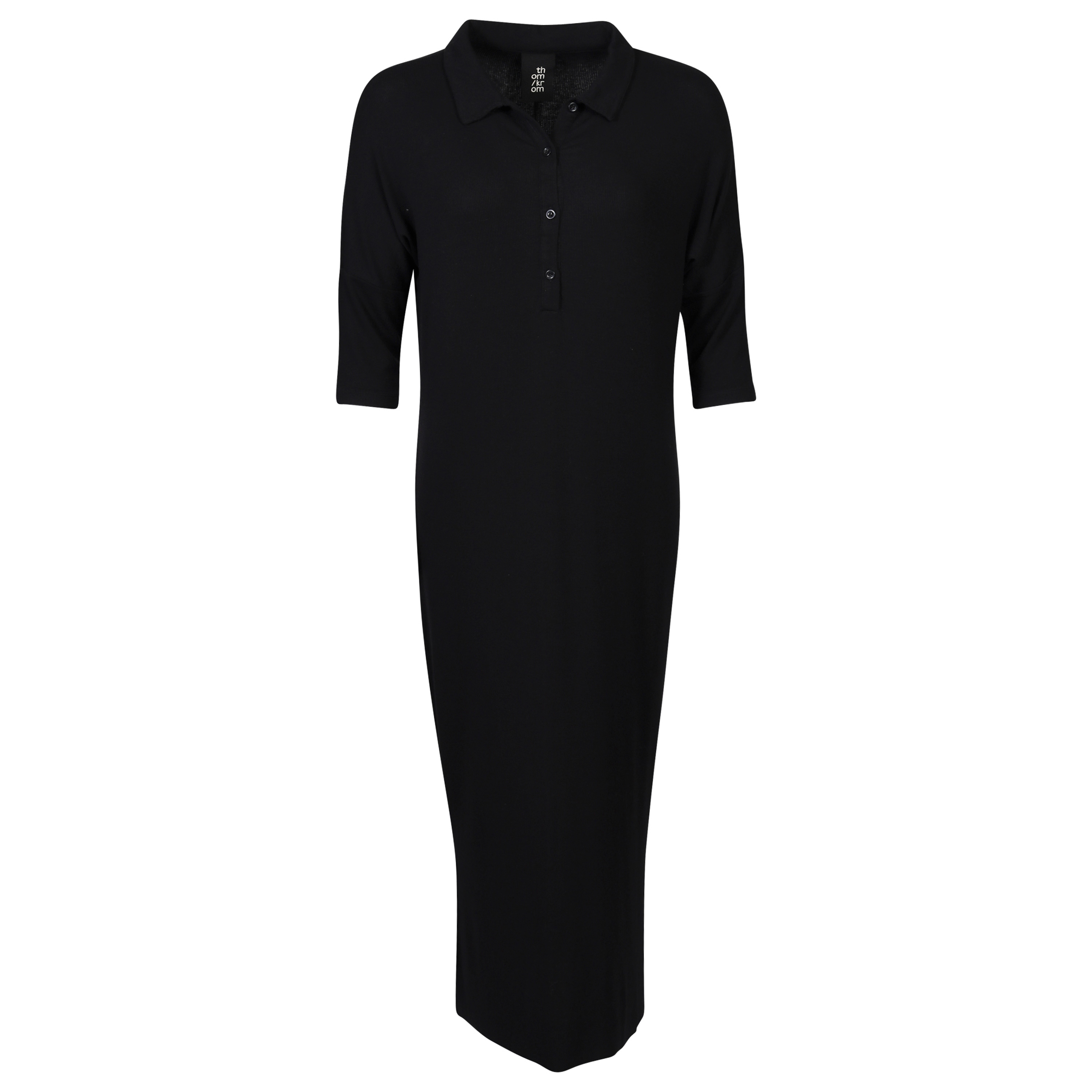 Thom Krom Polo Dress in Black