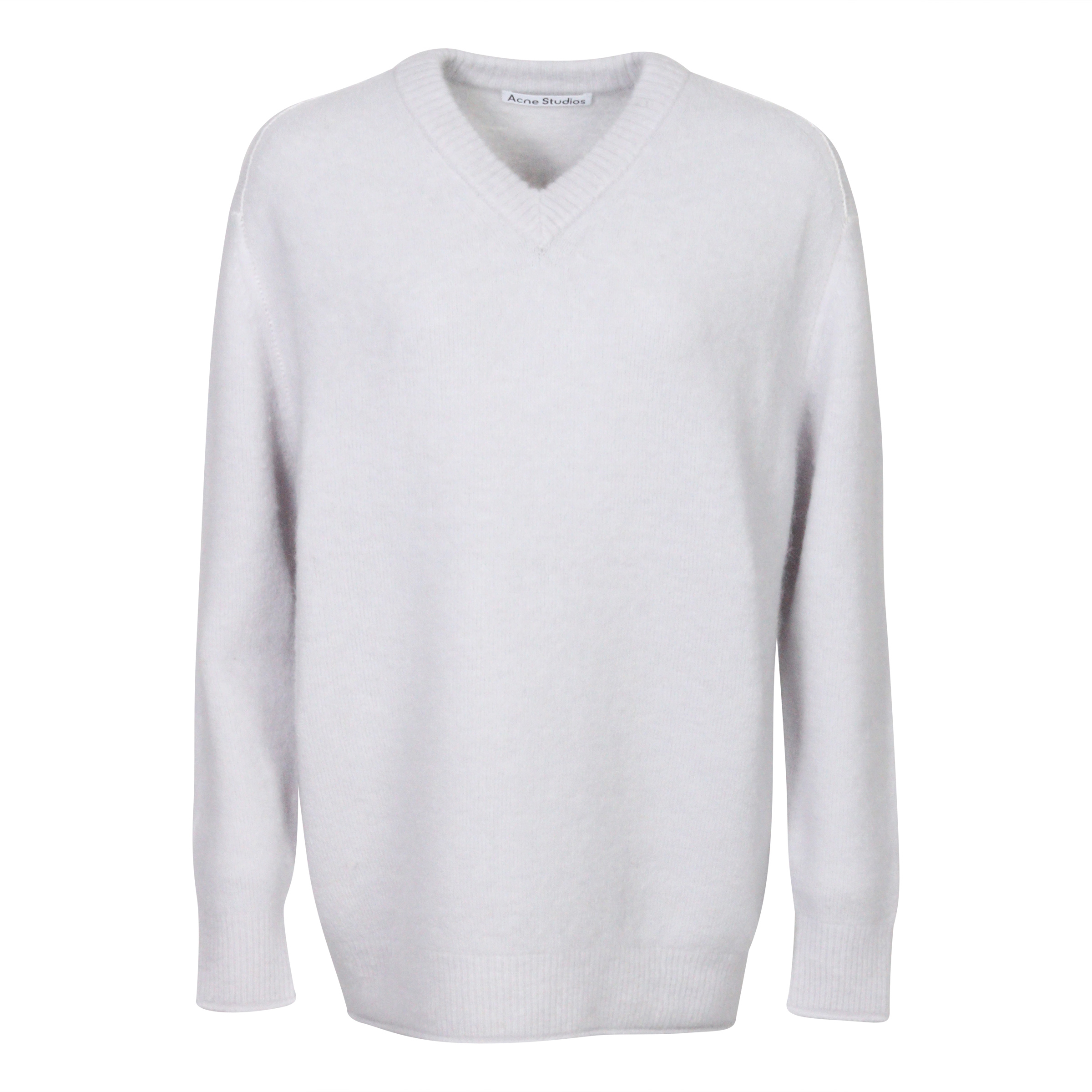 Acne Studios Knit Karlita Fluffy Alpaca Ice Blue