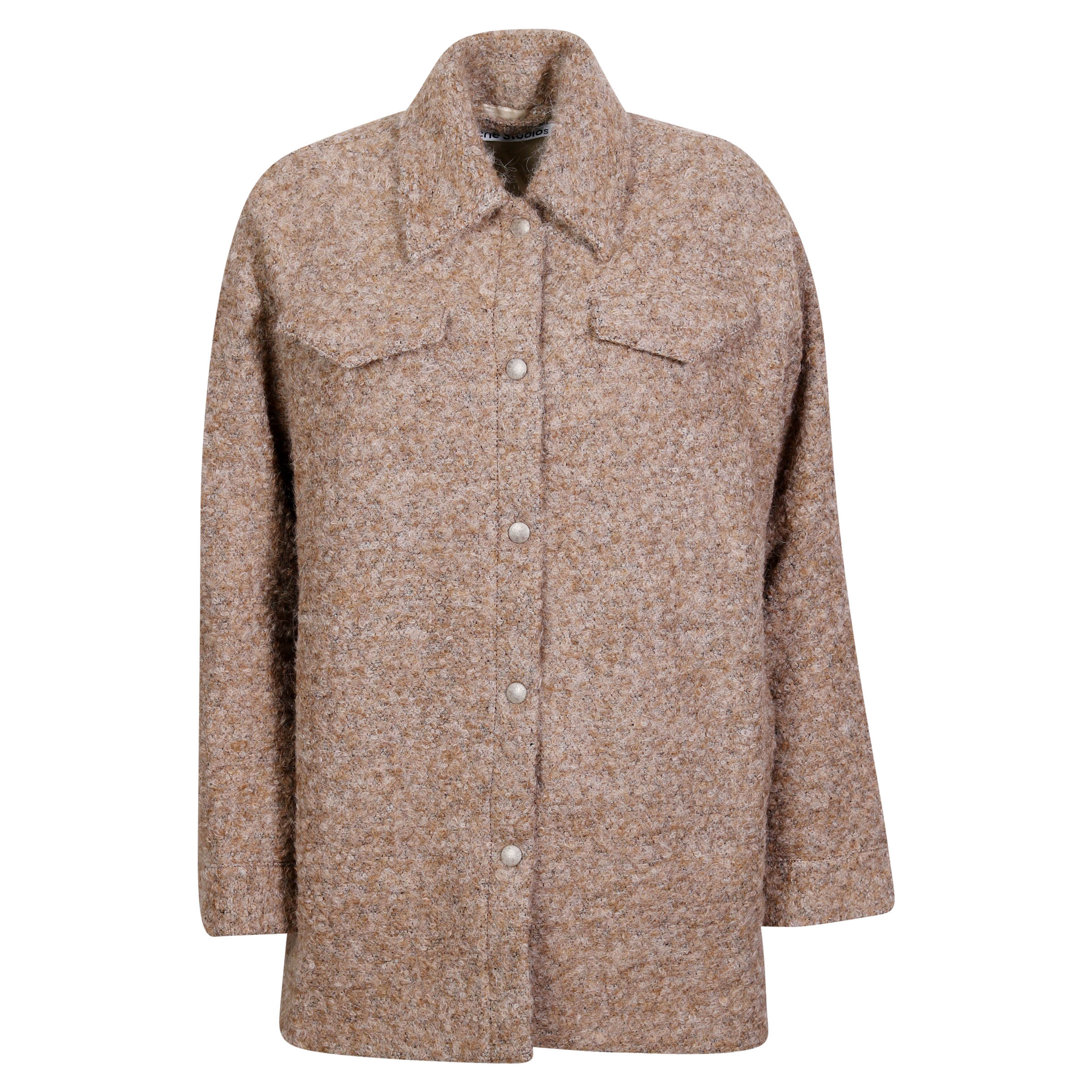 Acne Studios Overshirt in Ecru Beige