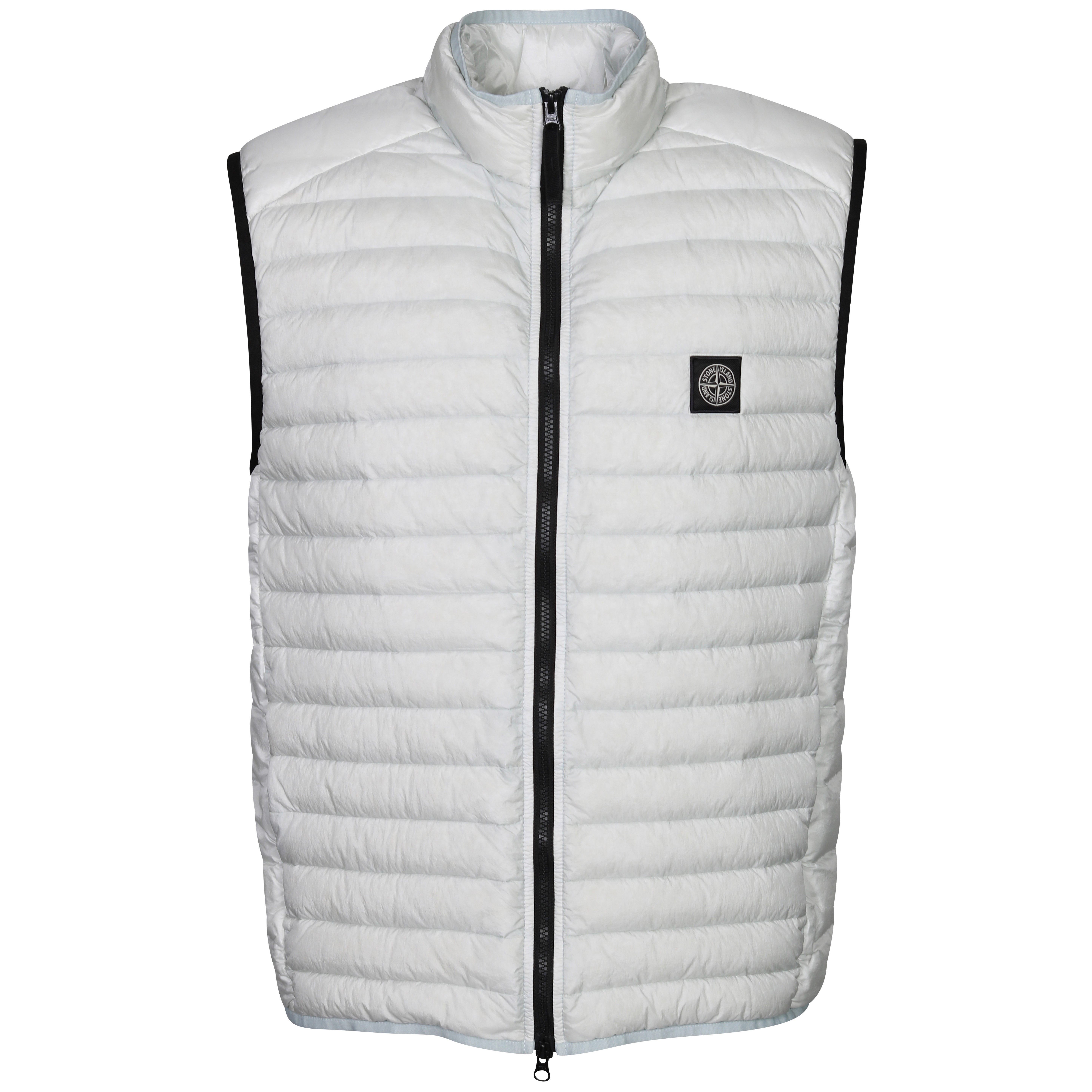 Kopie von Stone Island Real Down Vest in Light Grey